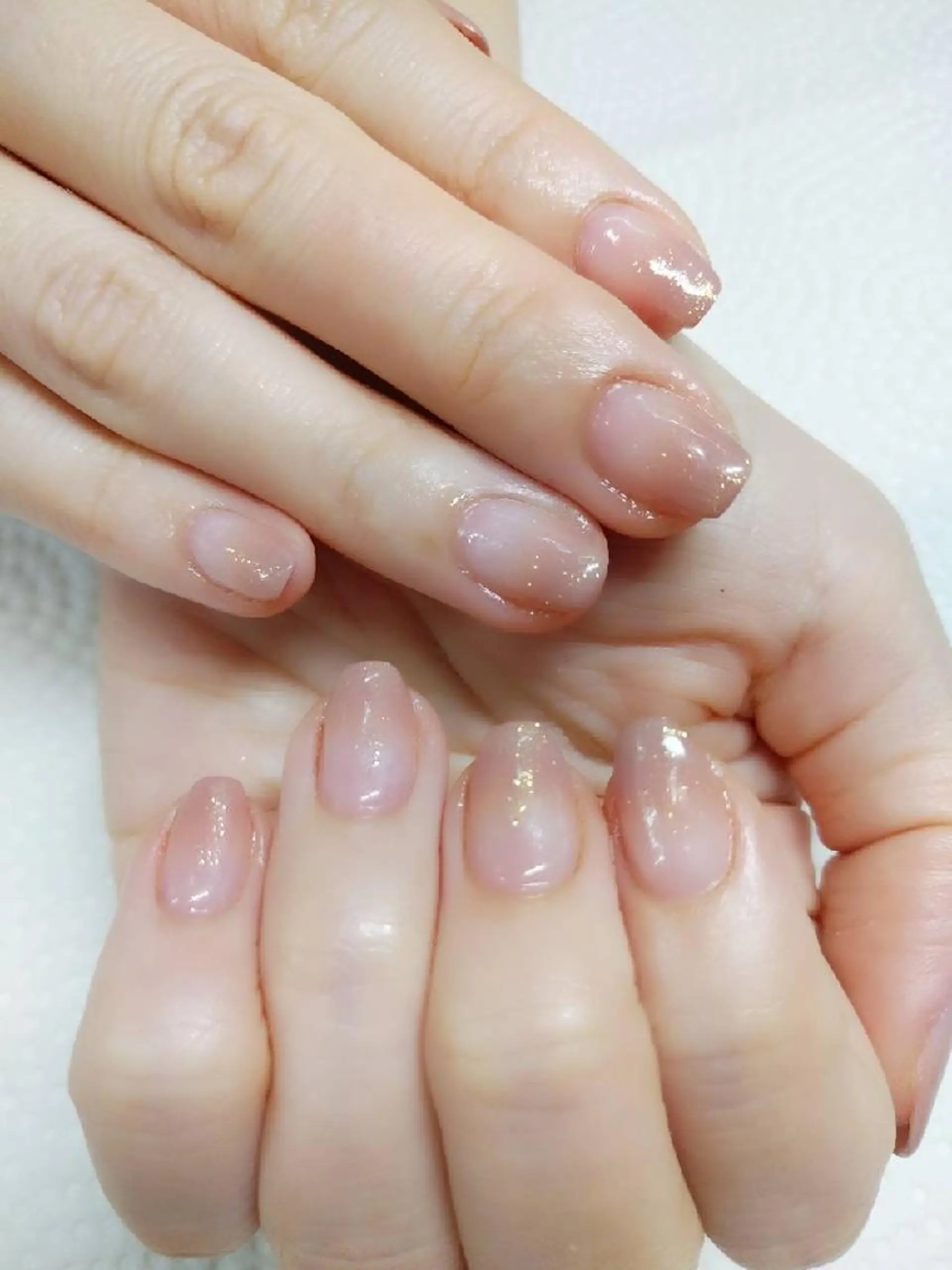 ネイル ブラウン グラデーション プライベートサロン Rosy Lilyのネイルデザイン