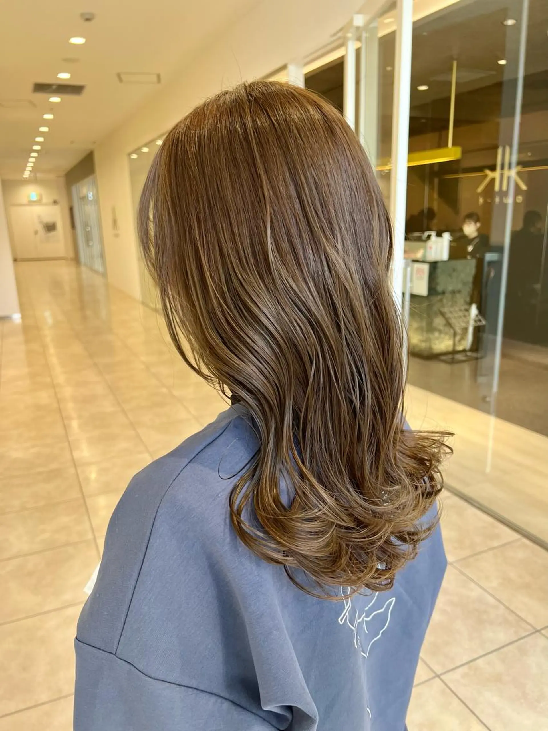 ロング カラー 名駅/大人韓国ヘア 艶カラー/Rihoのヘアスタイル