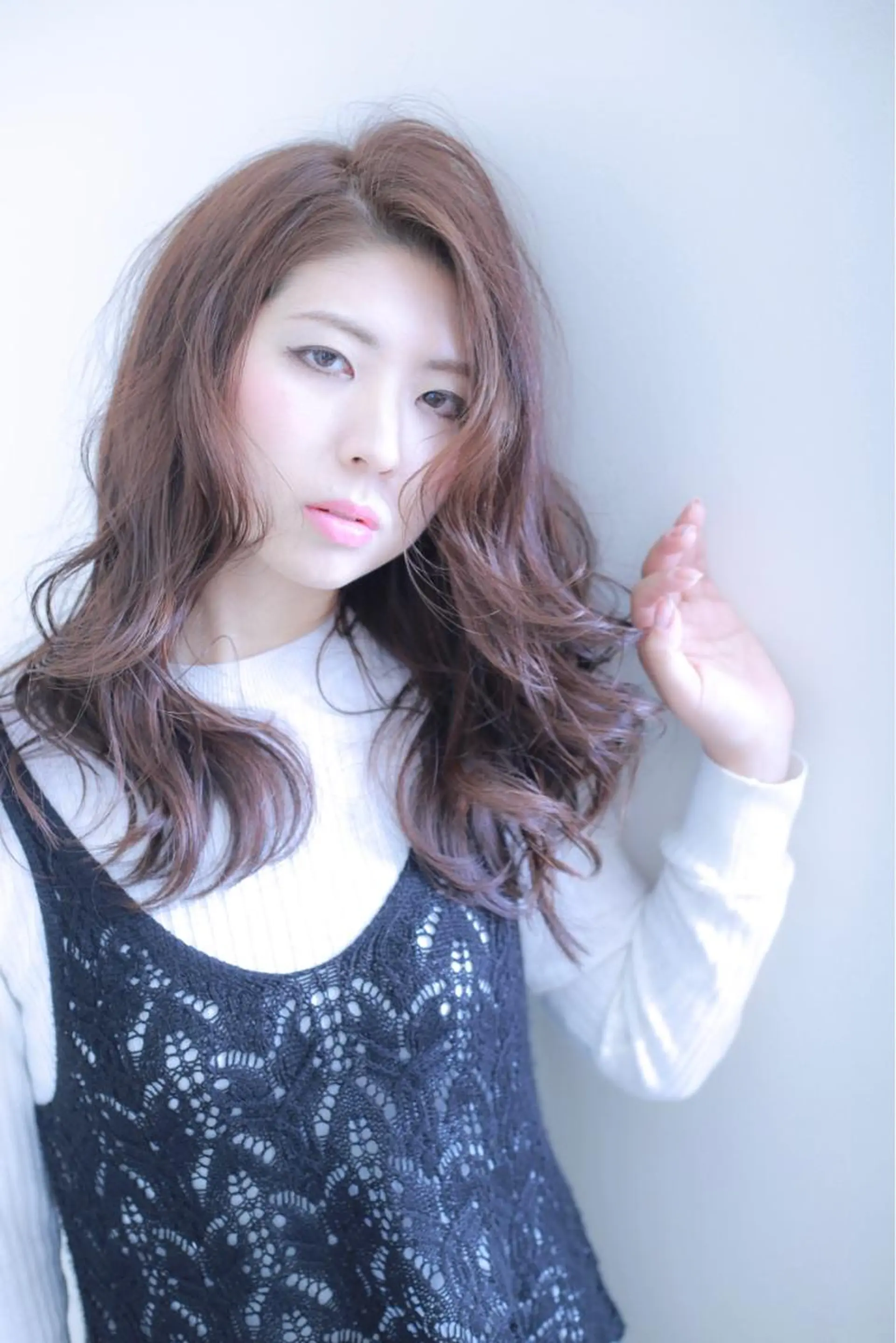 ロング 伊藤 裕貴のヘアスタイル