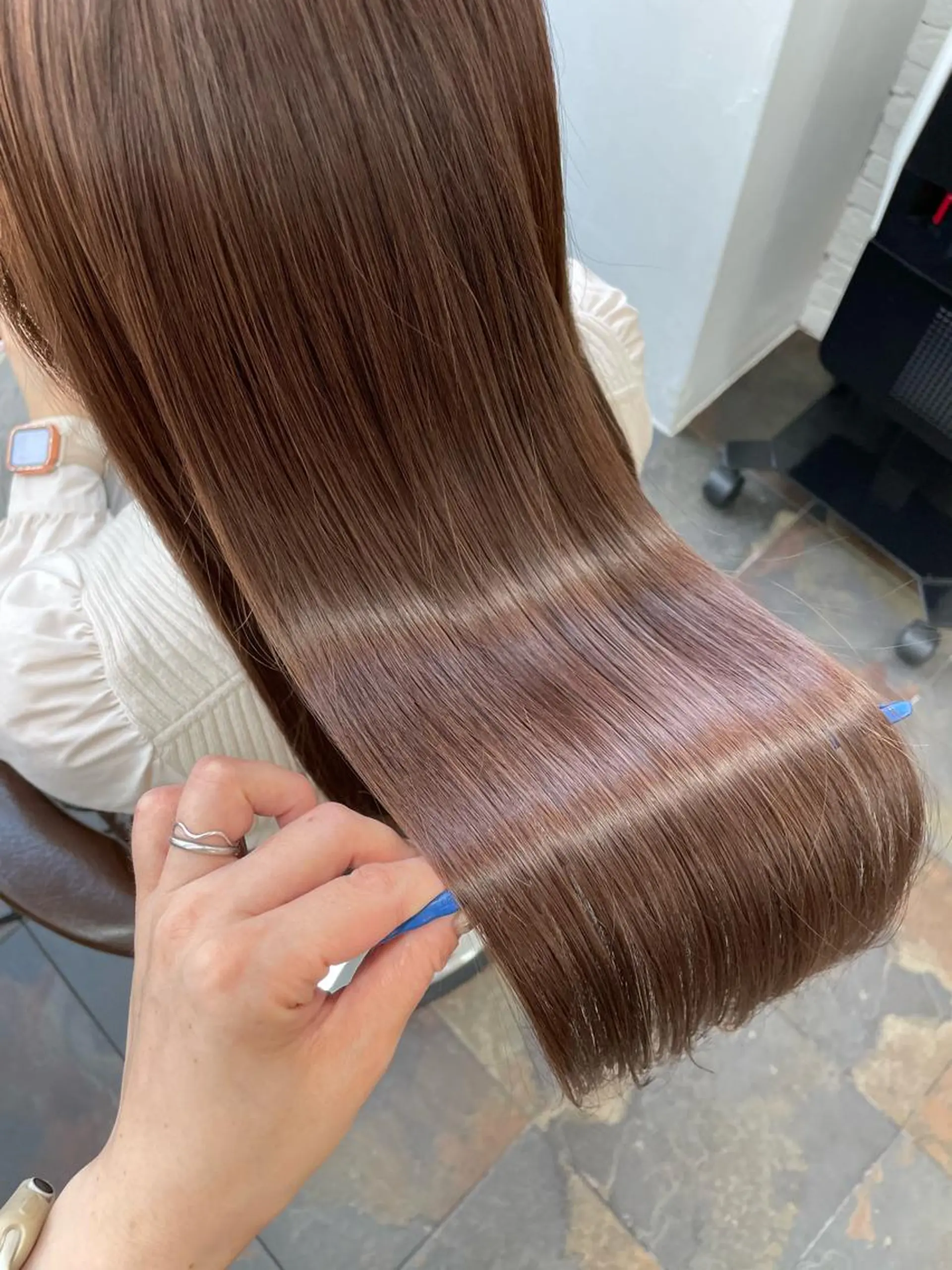 ロング くせ毛 トリートメント 🌼たけや みのり🌿のヘアスタイル