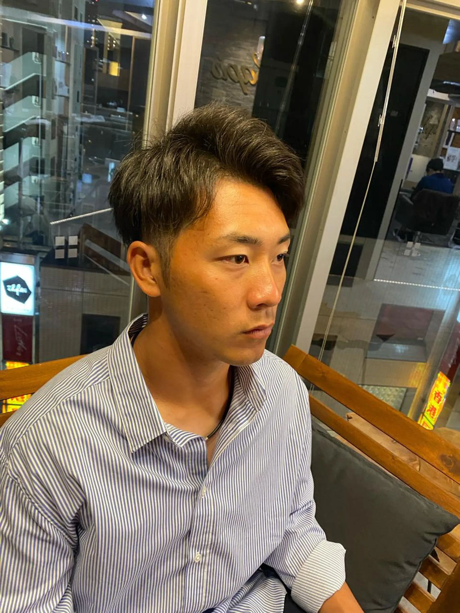 ショート ヘアアレンジ メンズ men'slapis YUTOのヘアスタイル