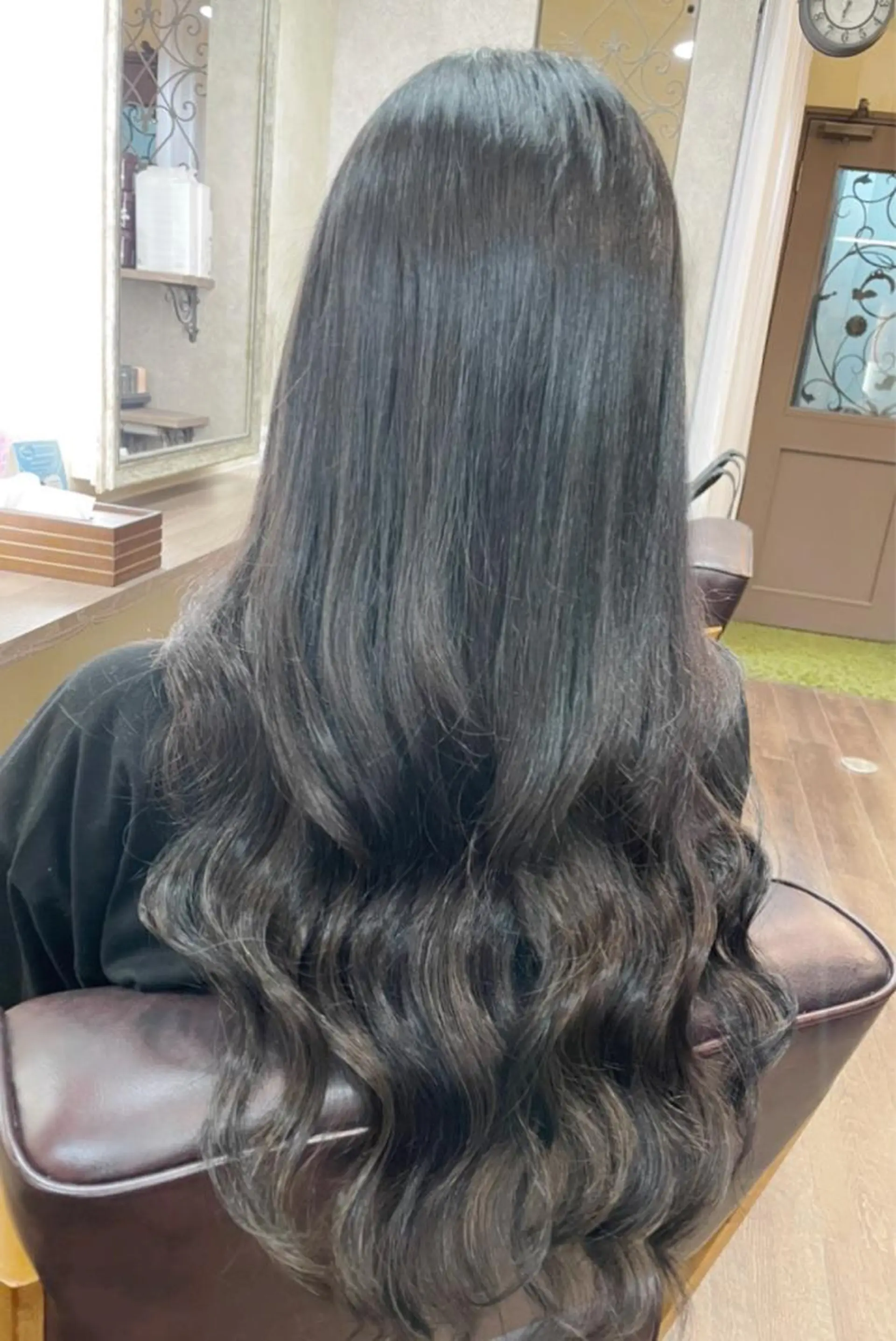 ロング ヘアアレンジ シールエクステ エクステ カット エクステ MagicMush ✴︎シールエクステのヘアスタイル