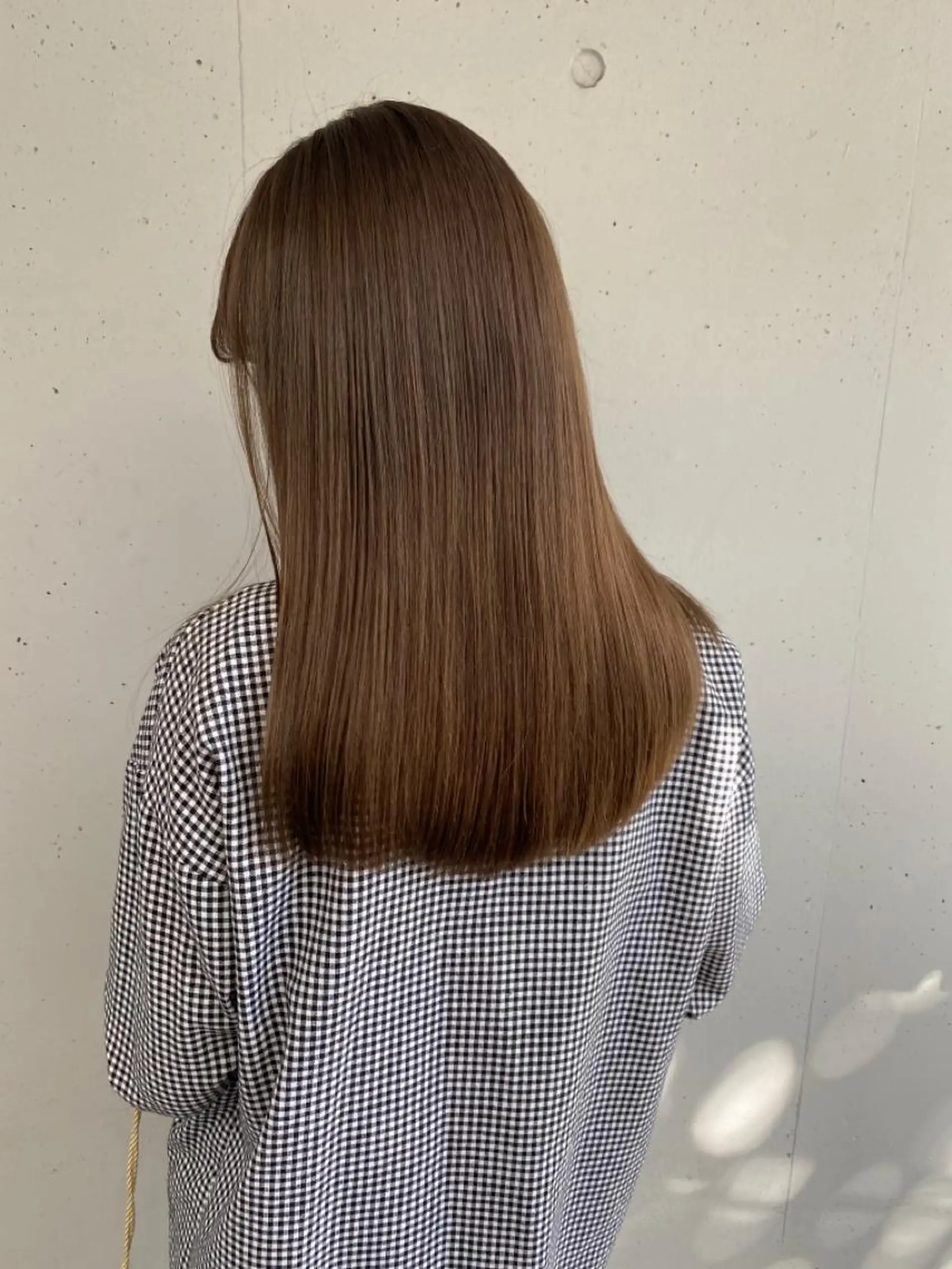 ロング カット ヘアカラー トリートメント ボブ / オージュア 🌸Mikuのヘアスタイル