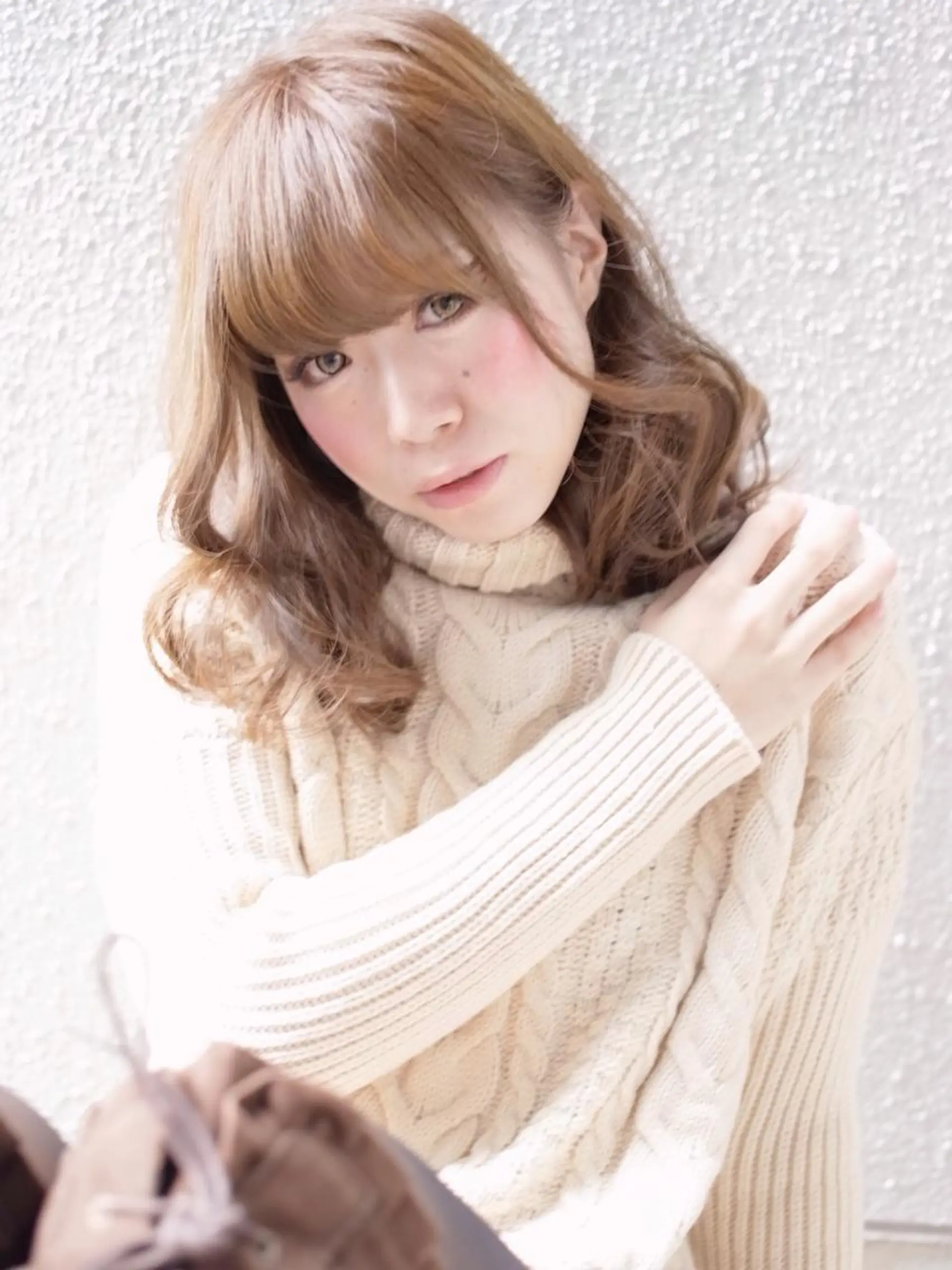 ミディアム 浜田 敦史のヘアスタイル