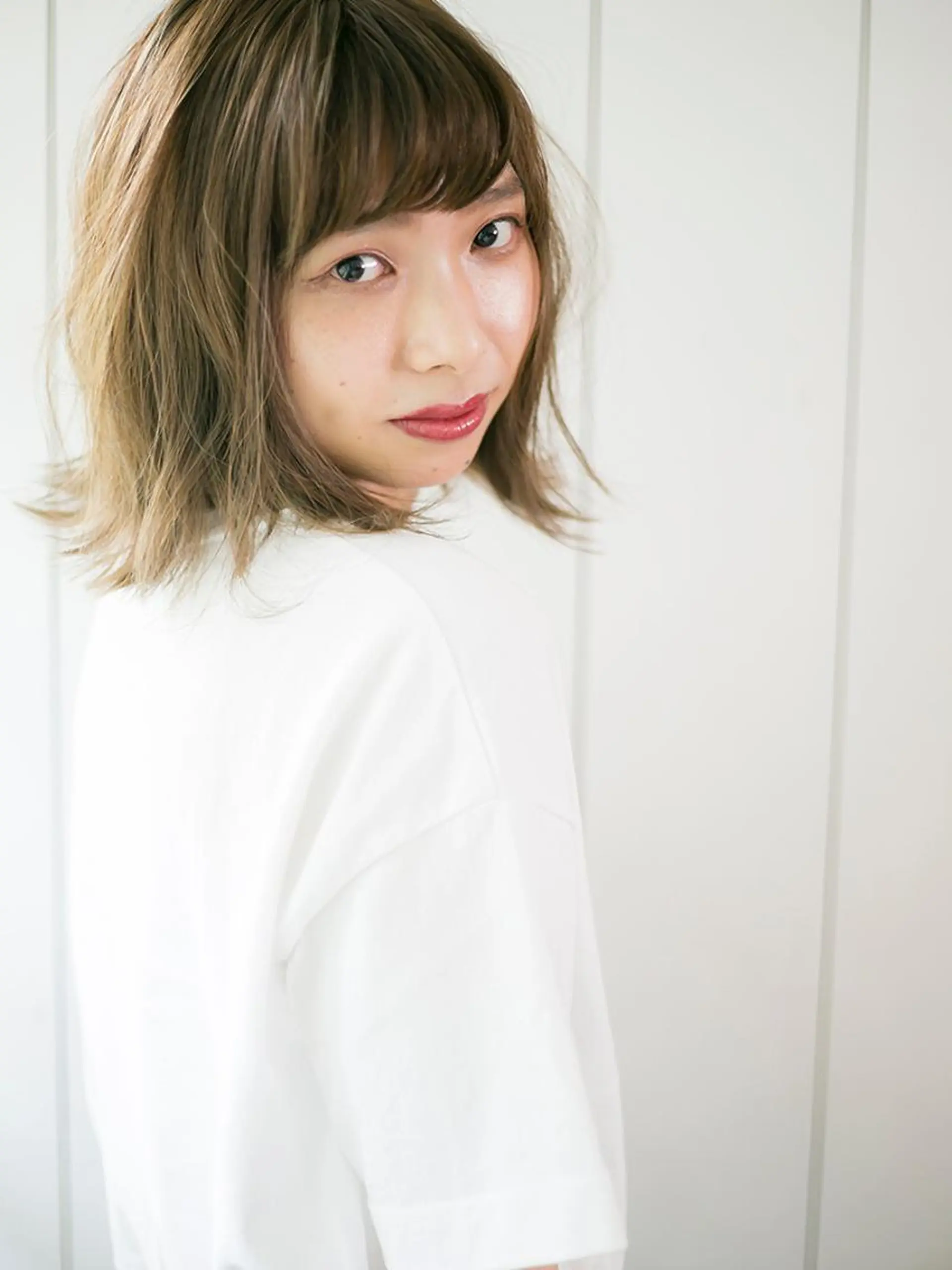 ミディアム ボブ 【ショート専門 美容師】押田 光太郎のヘアスタイル