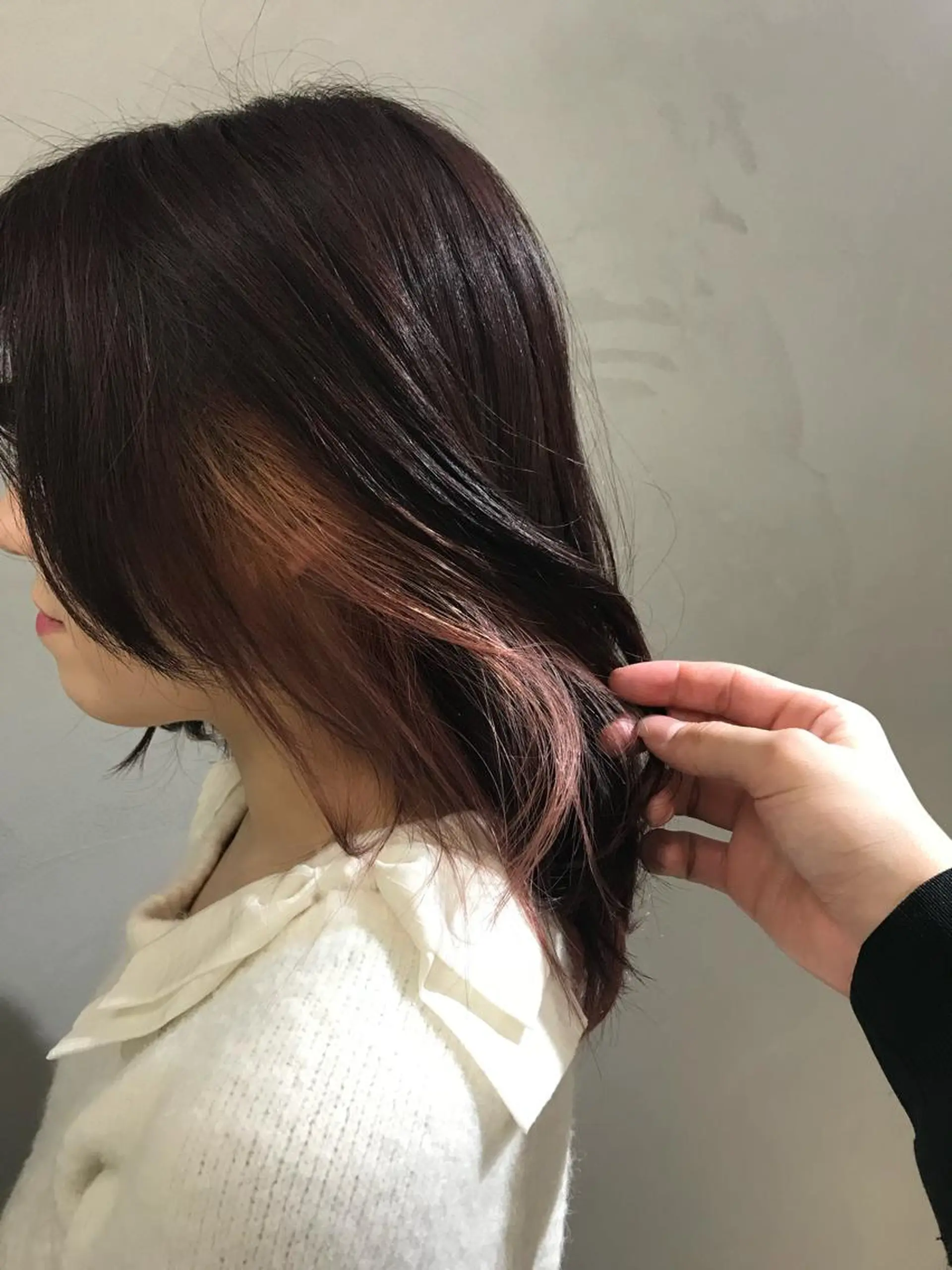 セミロング カラー 新宿御苑前/新宿 Ryuseiのヘアスタイル