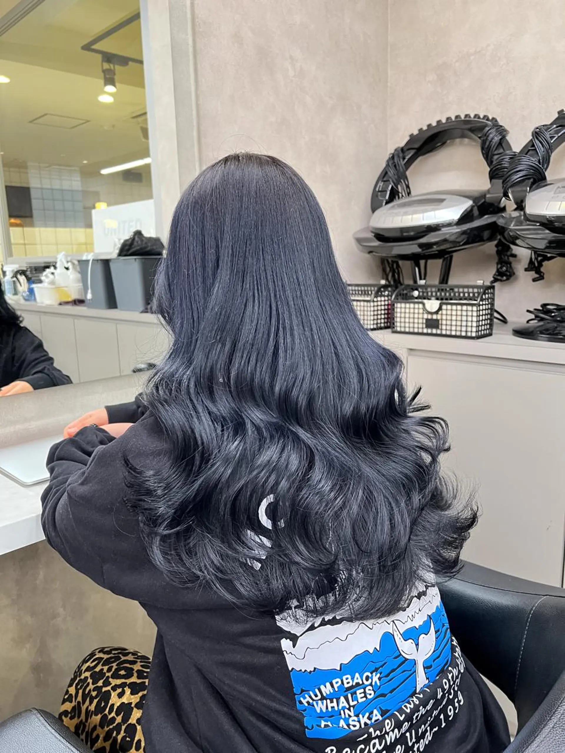 セミロング カラー ヘアアレンジ ヘアカラー トリートメント ヘッドスパ ヘアセット 透明感×韓流ハイ トーン🫧RYUTAのヘアスタイル