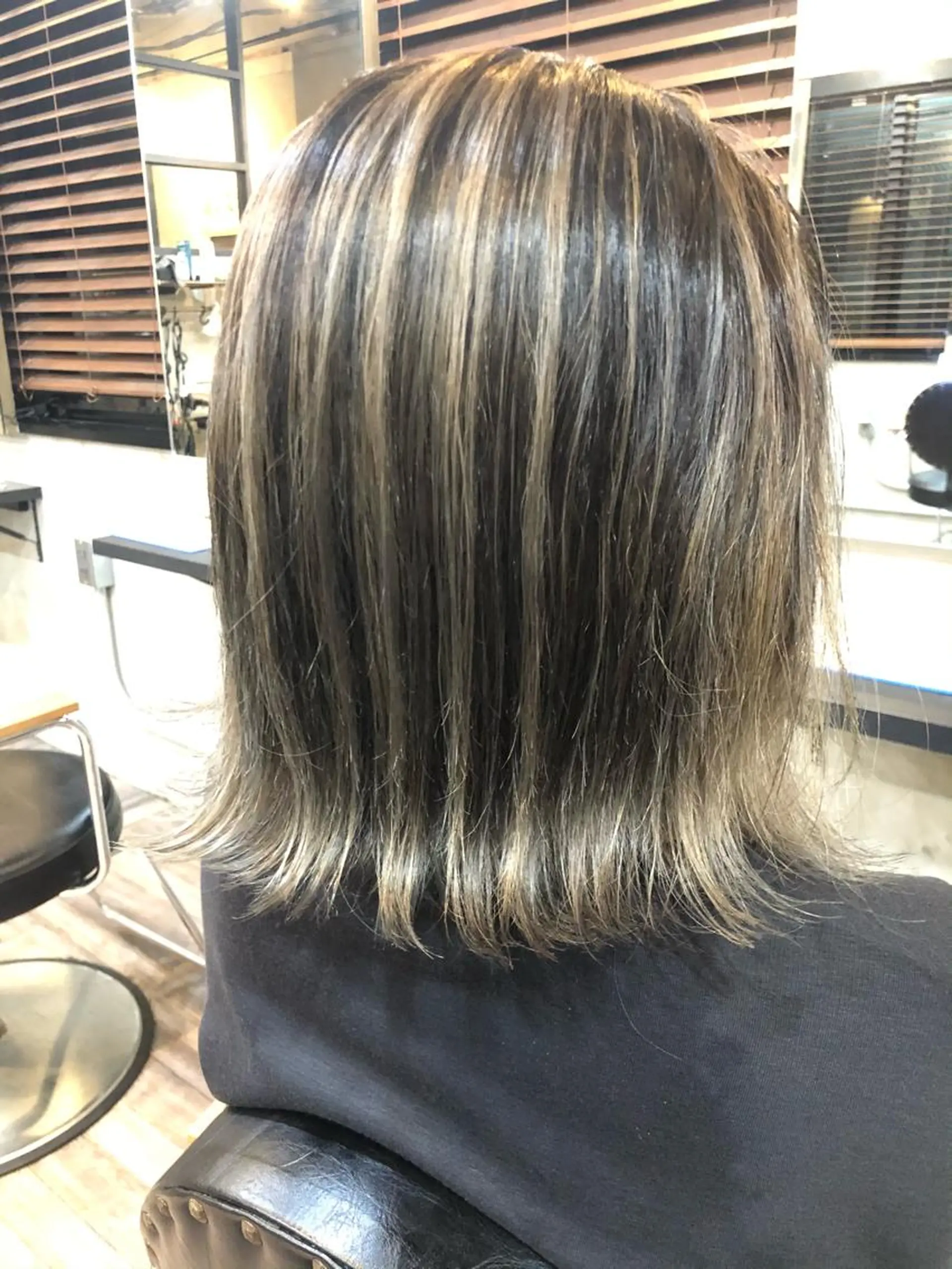 ショート ボブ レイヤーカット 外ハネヘア La fith hair shine所属・La fith 店長 城谷颯人のヘアスタイル