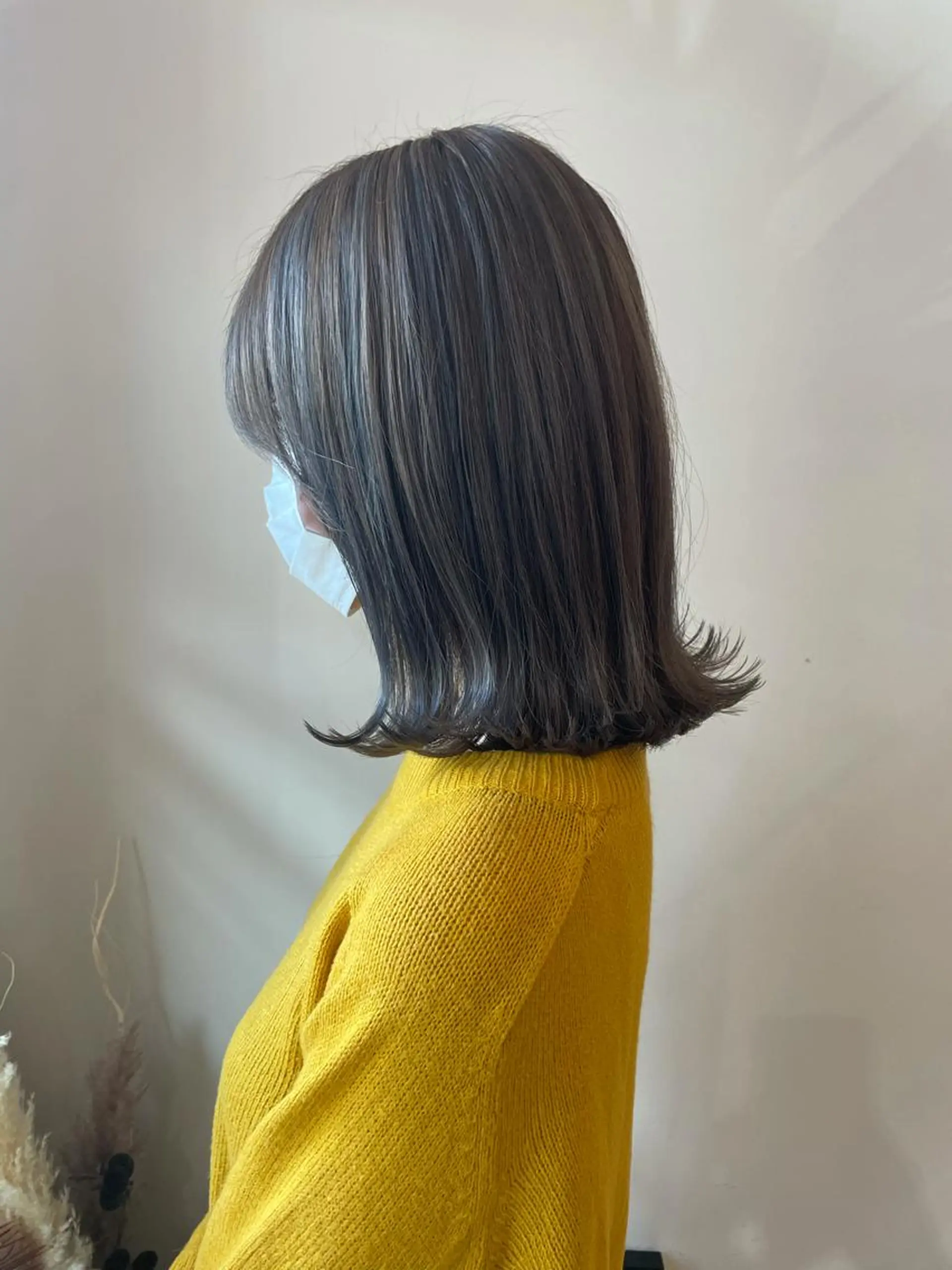 ミディアム カラー 林 慧悟のヘアスタイル