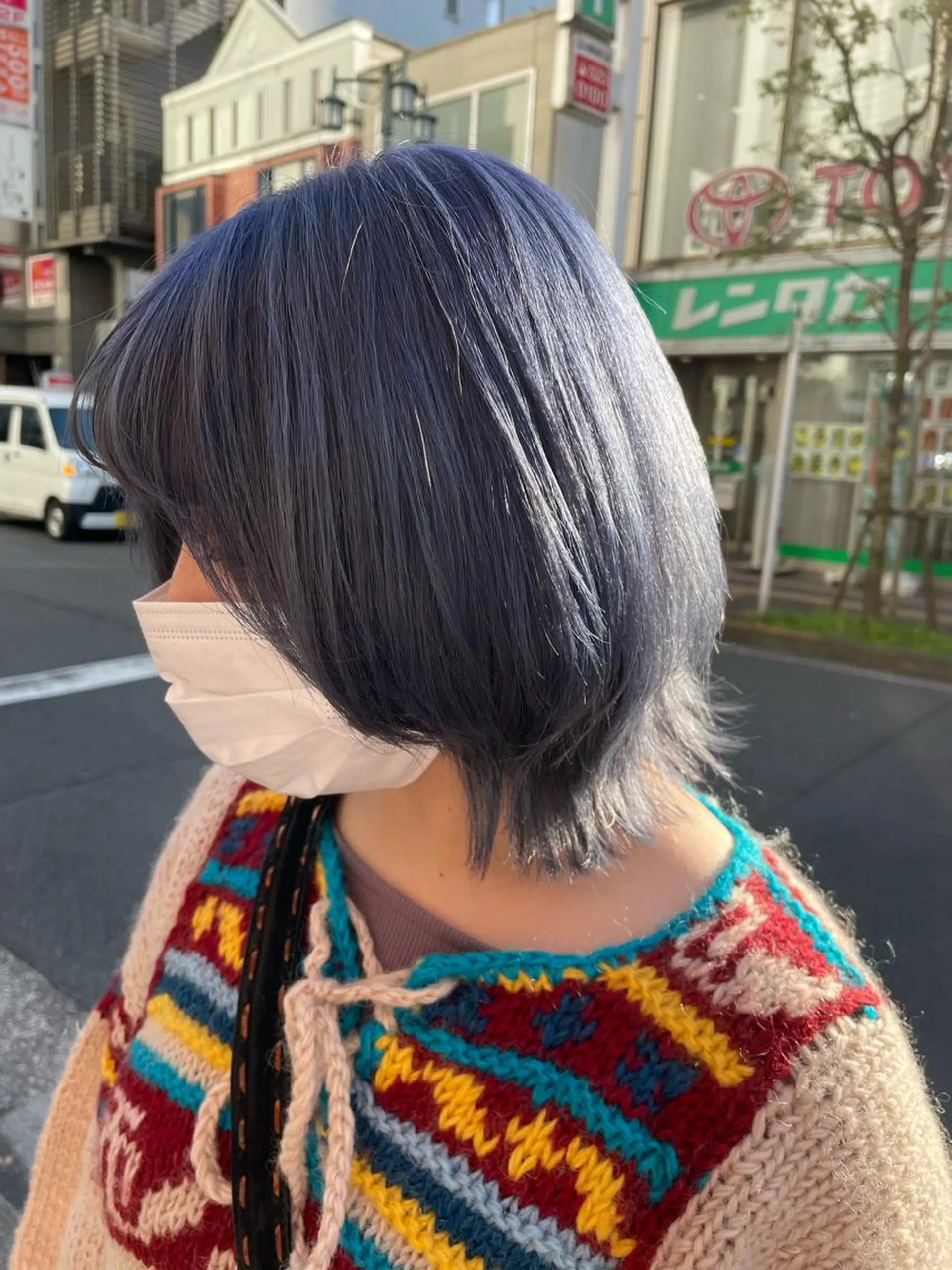 ショート カラー 💖デザインカラー/ タダ ハナカ💖のヘアスタイル