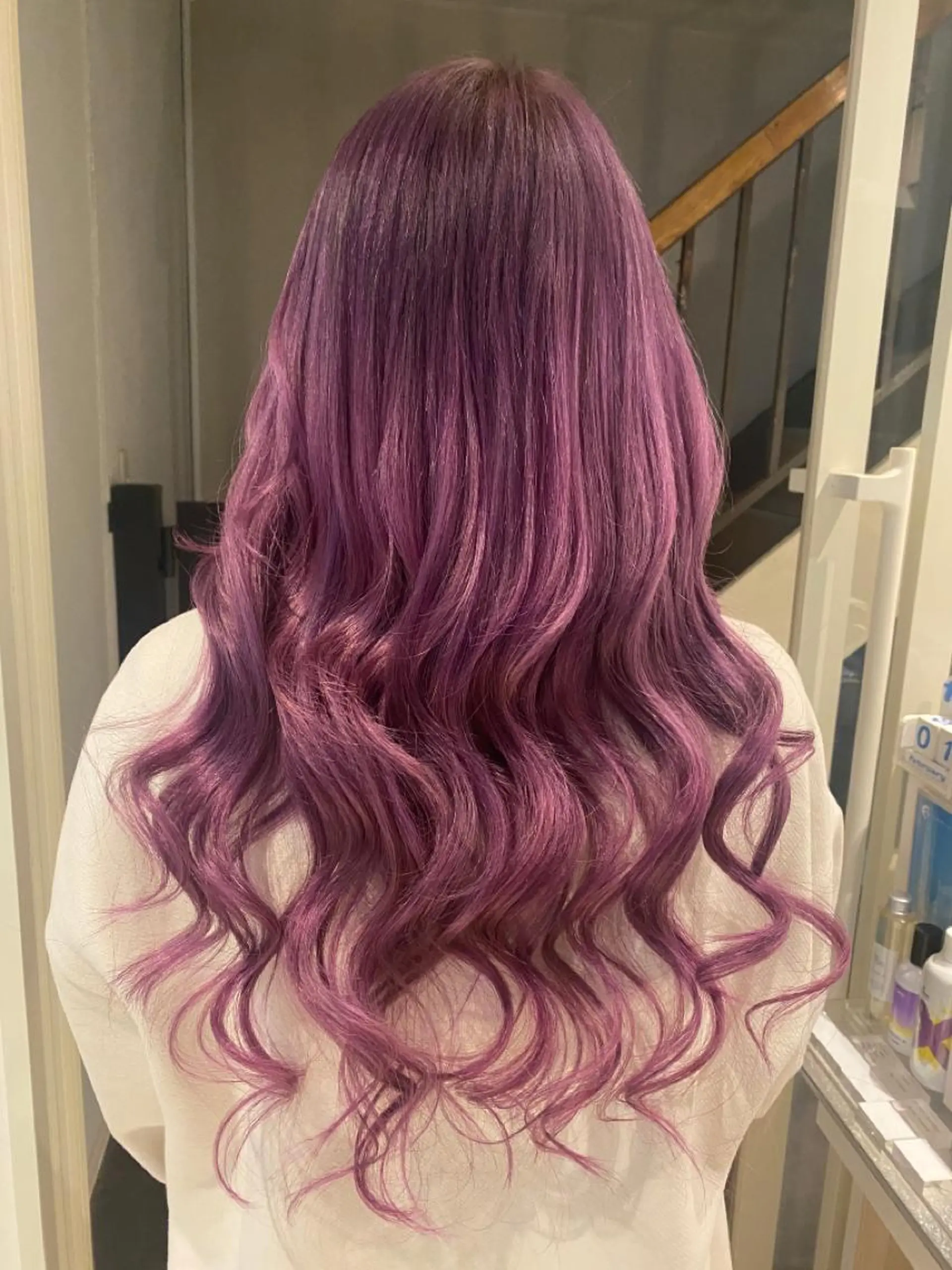 ロング カラー 🌈評価No.1🌈 艶髪カラー❌エクステのヘアスタイル