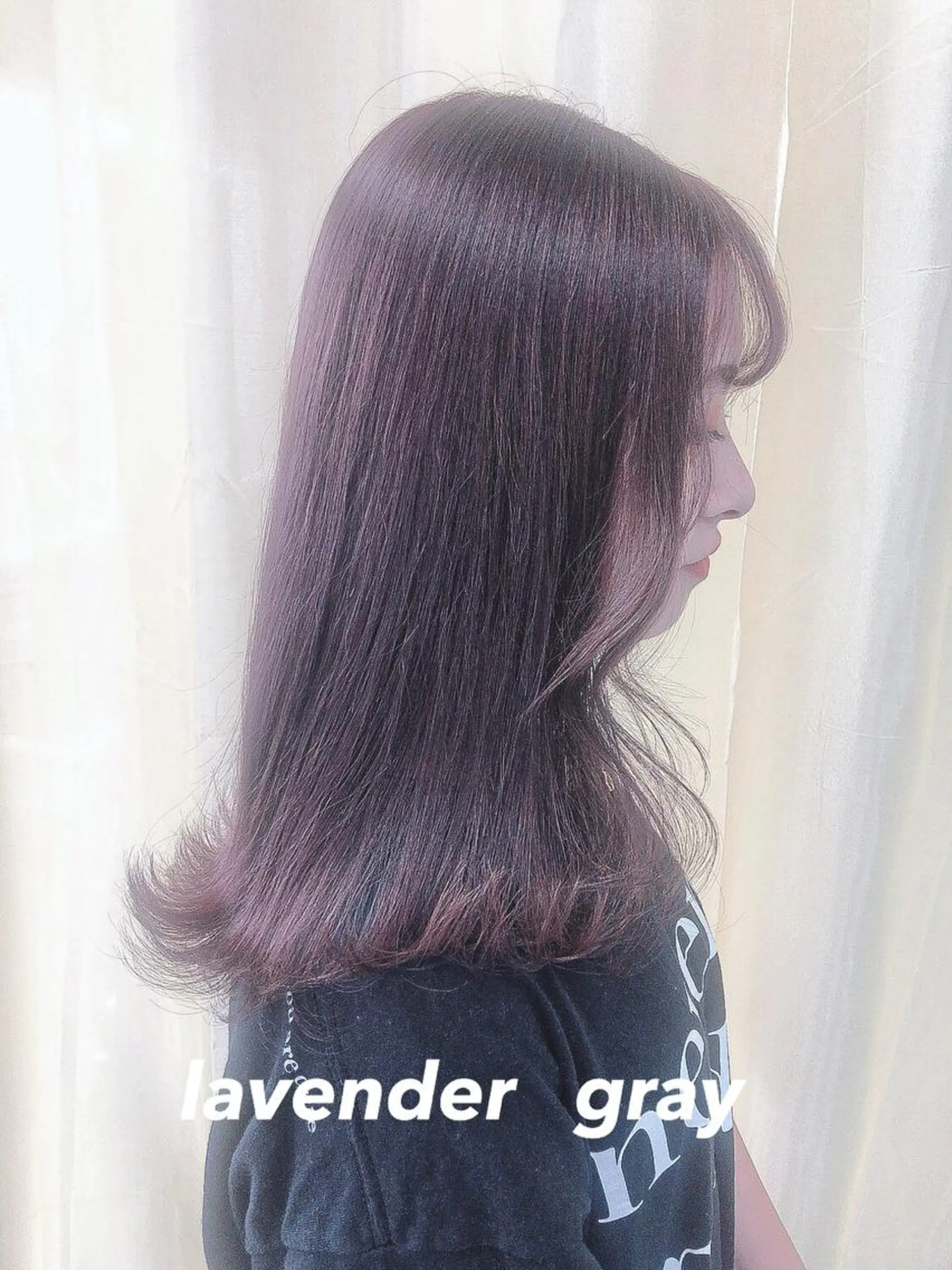 セミロング カラー _WHITE高槻店 yusukeのヘアスタイル