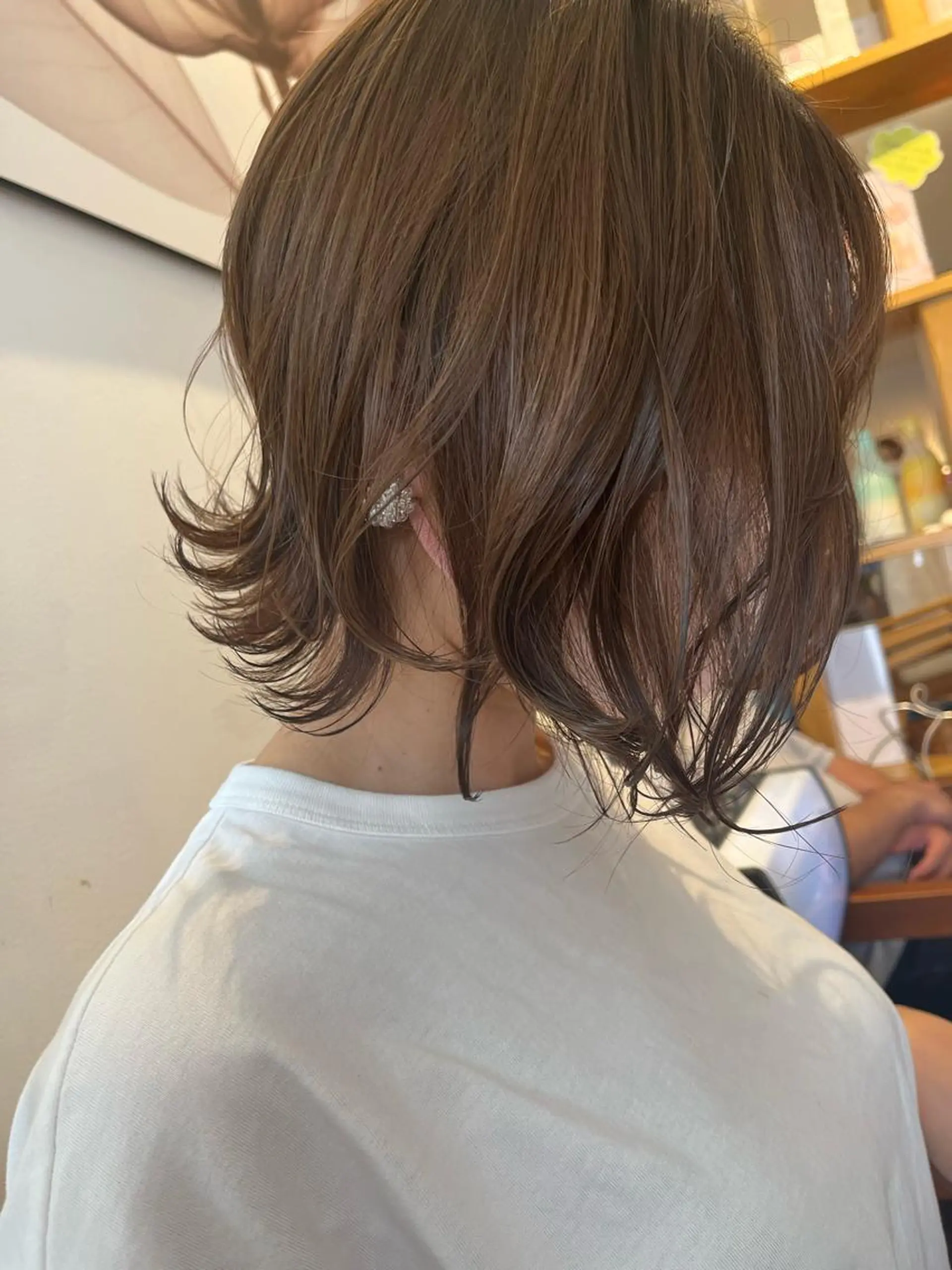 ショート ヘアカラー 和田 琉々香のヘアスタイル