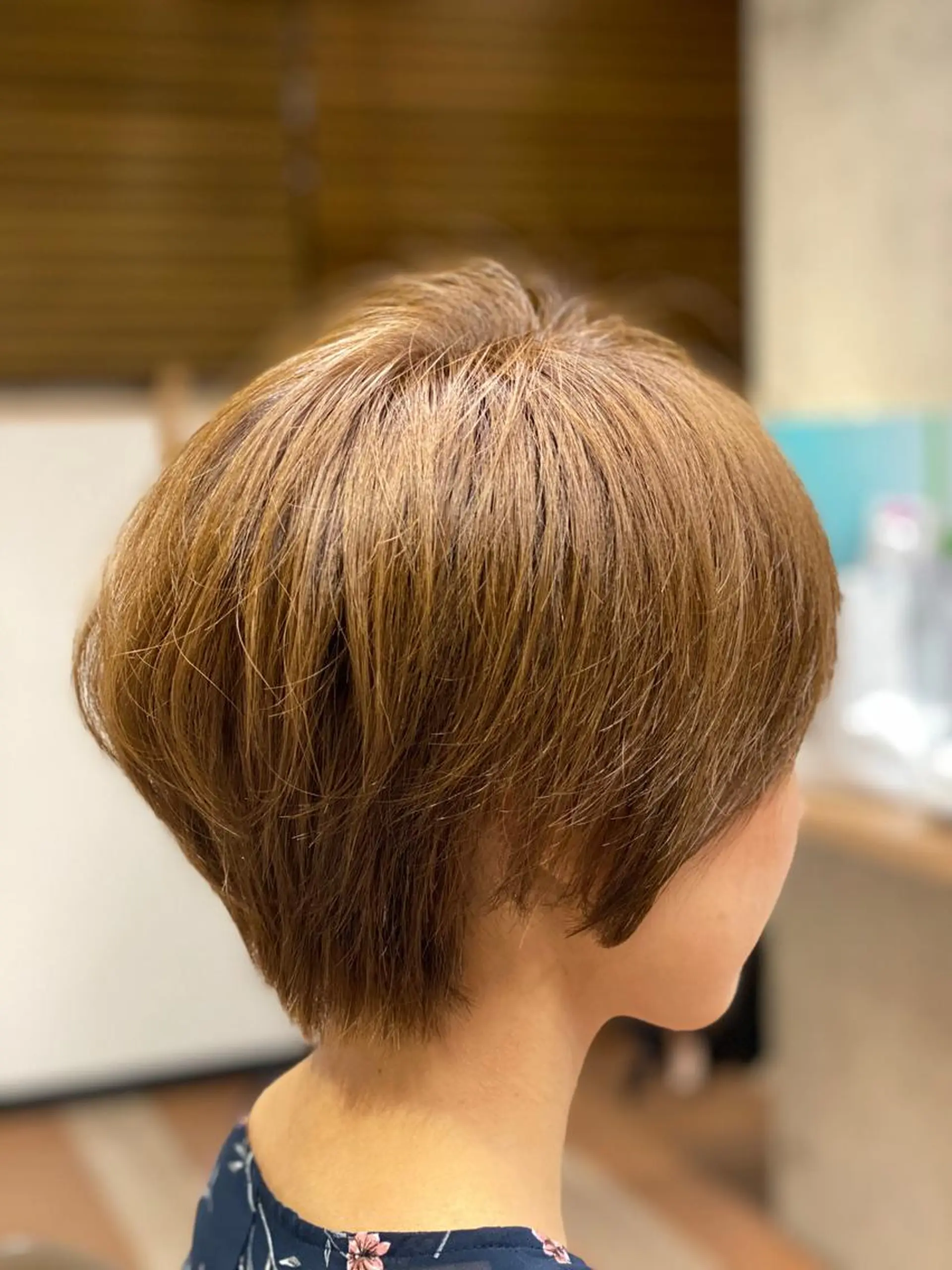 ショート 山﨑 優真のヘアスタイル