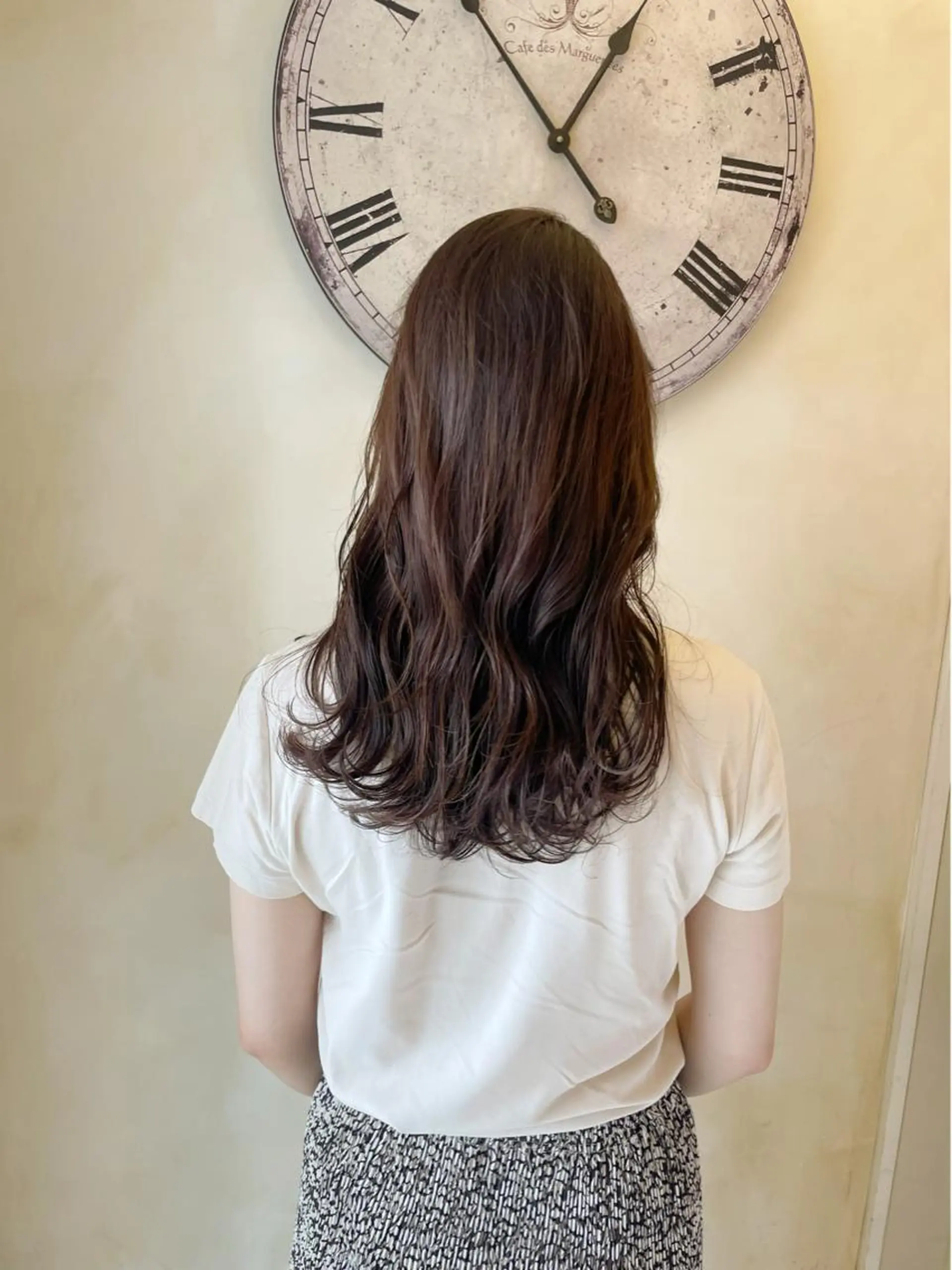 ロング カラー カット ヘアカラー トリートメント 古田 昂也のヘアスタイル