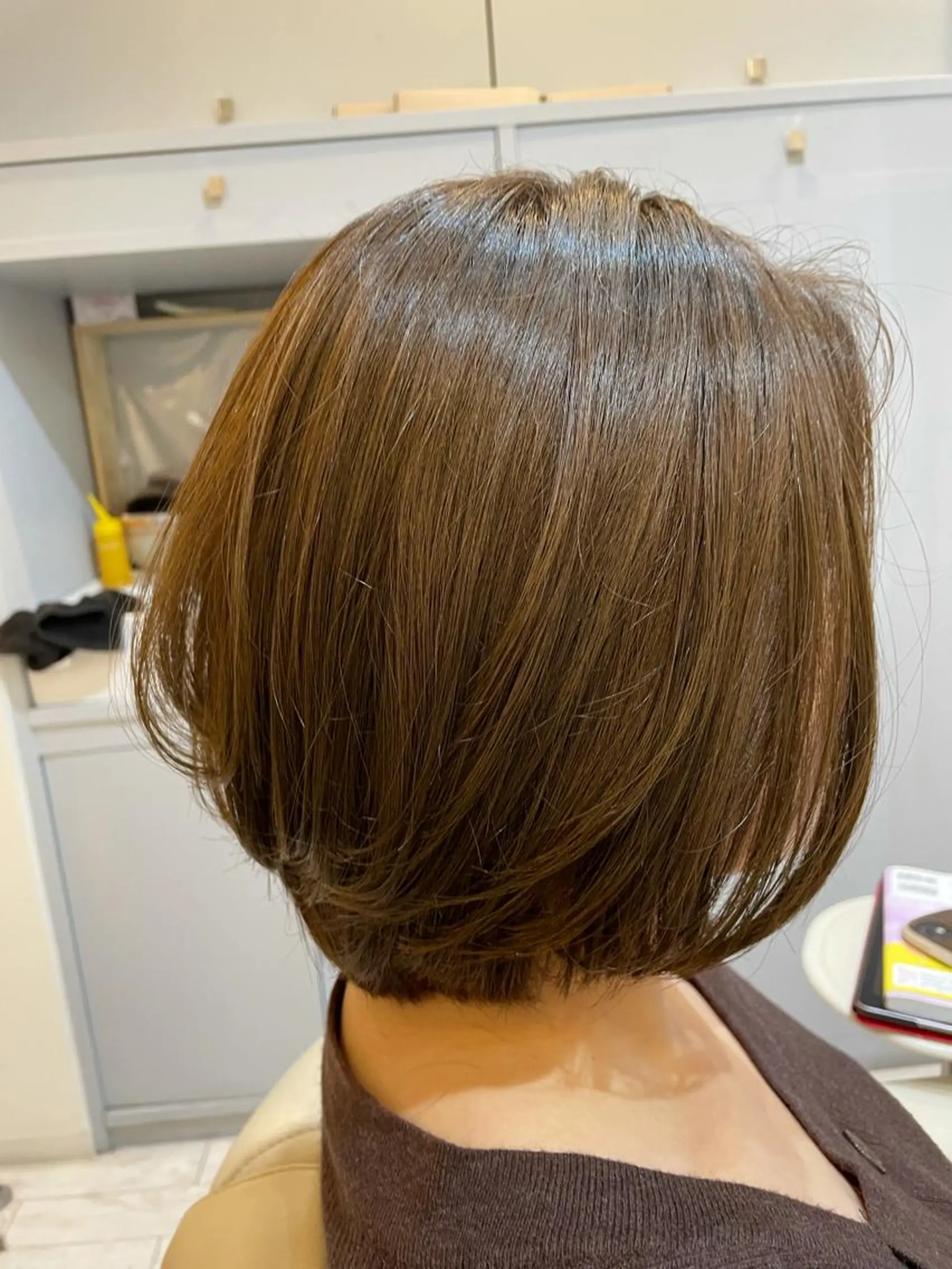 ミディアム ショートボブ ボブ Ranri(ランリ) 名駅/名古屋のヘアスタイル