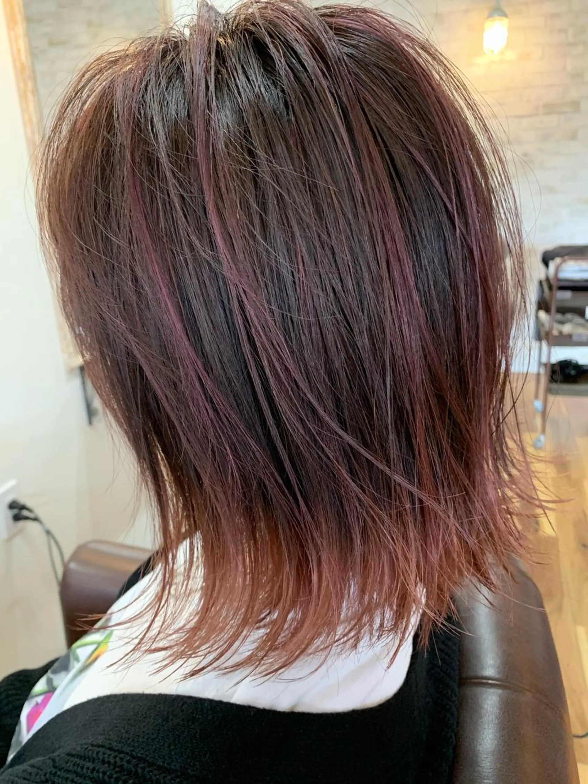 ミディアム GLITTER笠原店 グリッターカサハラのヘアスタイル