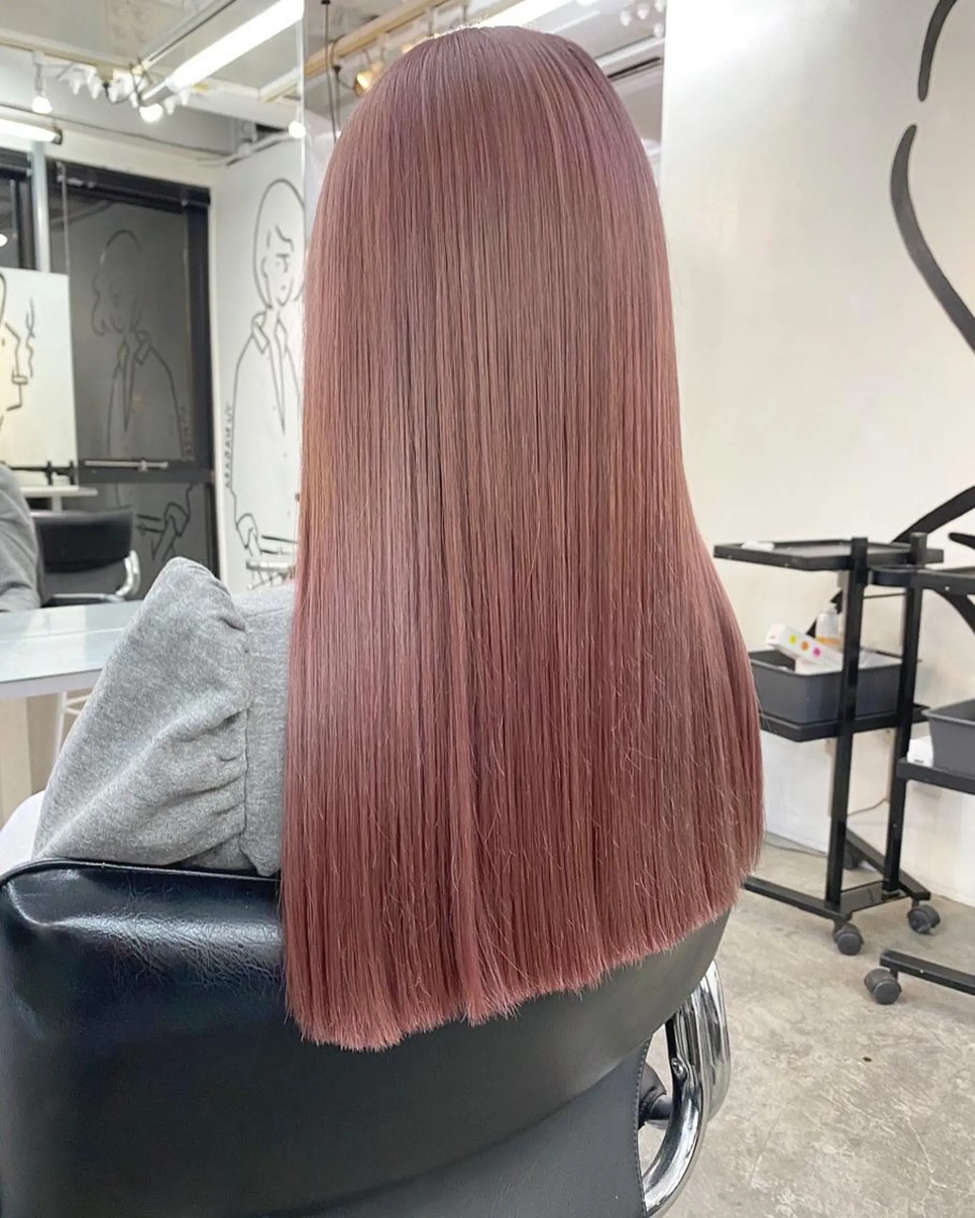 セミロング カラー トリートメント ヘアカラー トリートメント ヘアセット 🫧tatsuki 🫧“lot 横浜“のヘアスタイル