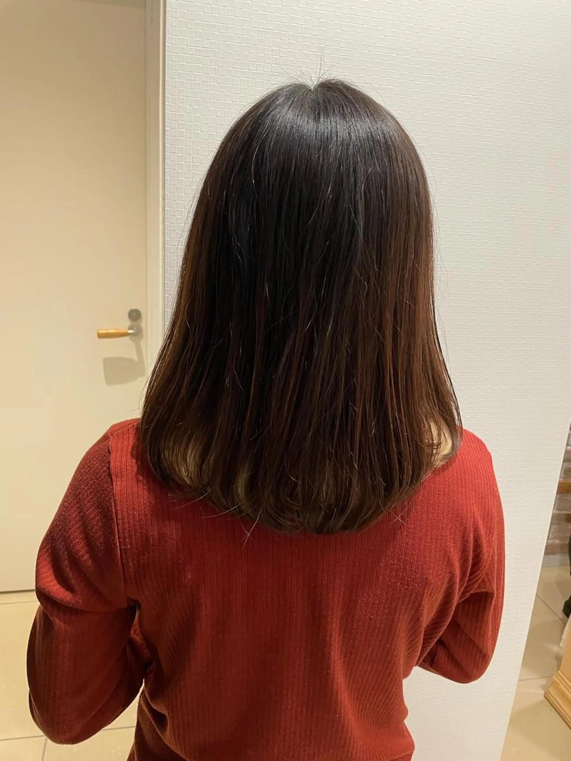 セミロング 吉原 雪乃のヘアスタイル