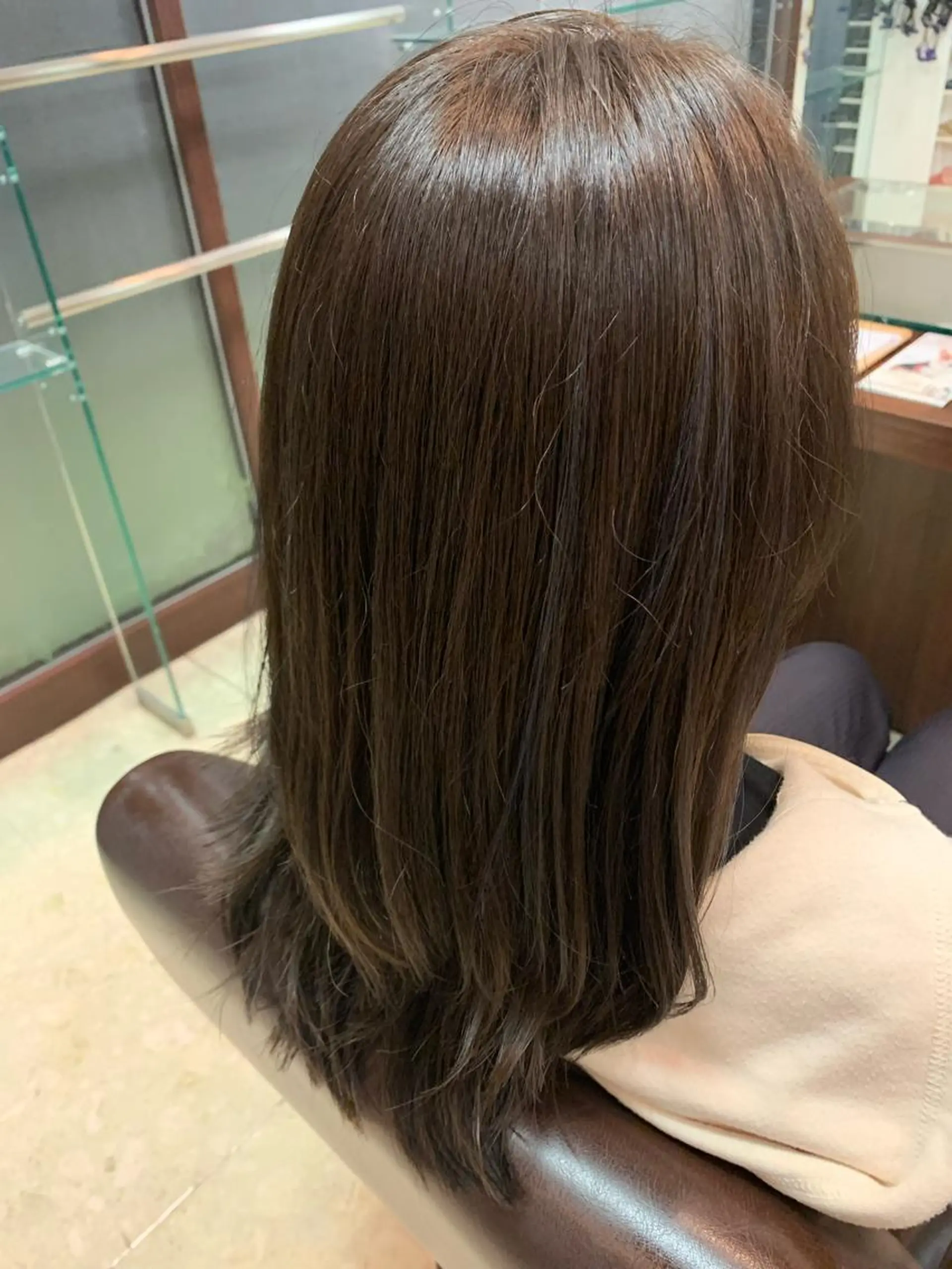 ロング 譜久島 かりんのヘアスタイル