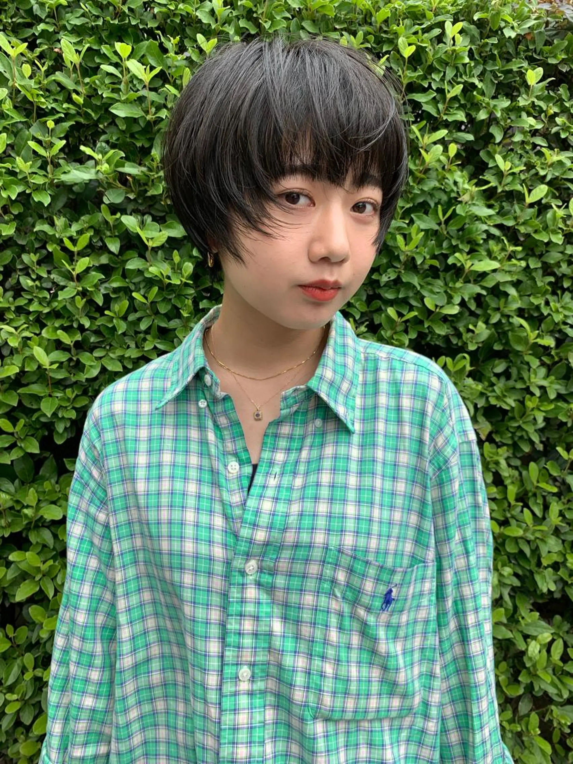 ショート カラー カット ヘアカラー 似合わせウルフ/ レイヤー/山本祐輔のヘアスタイル