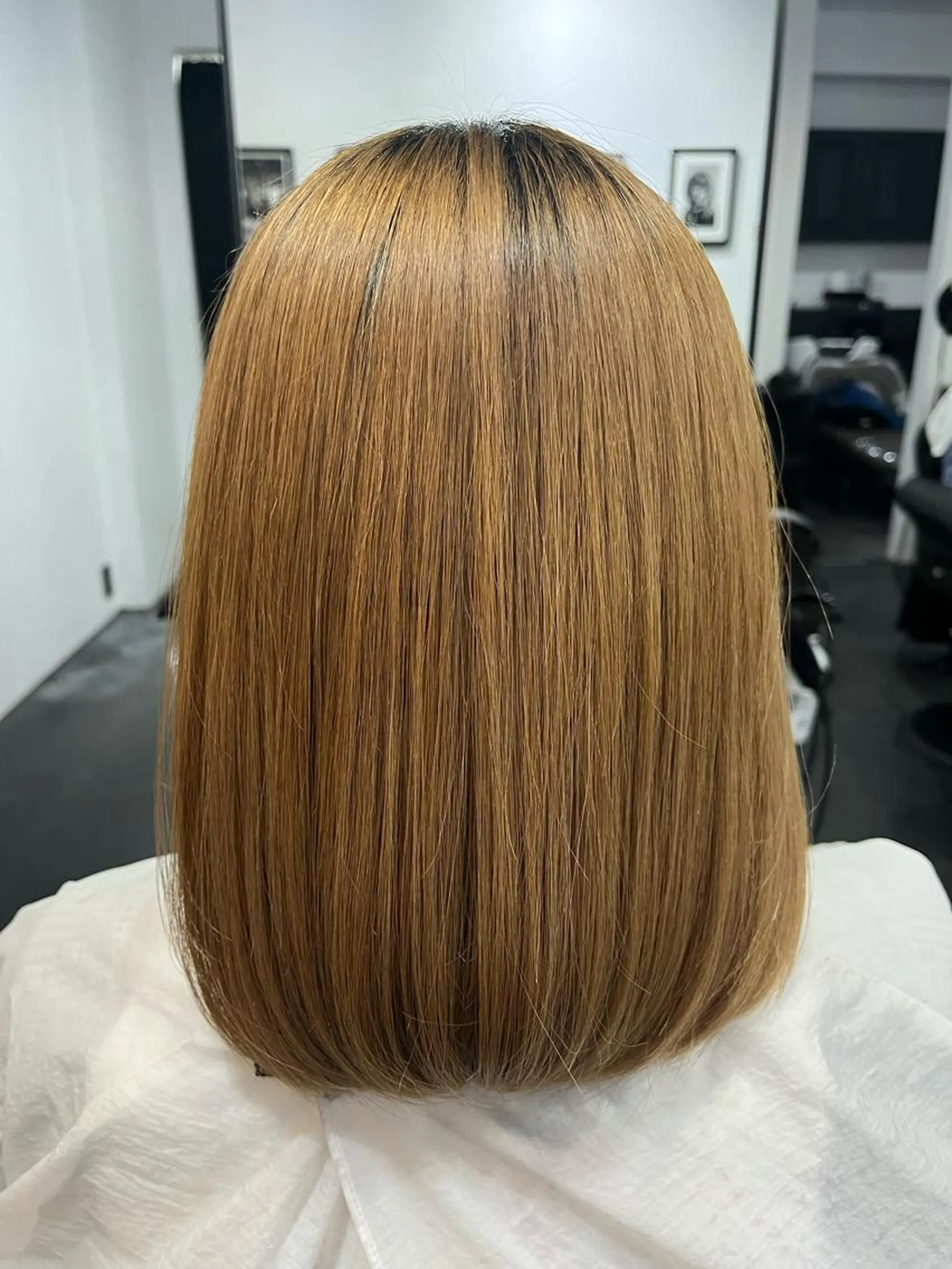 ミディアム 鈴木 未夢のヘアスタイル