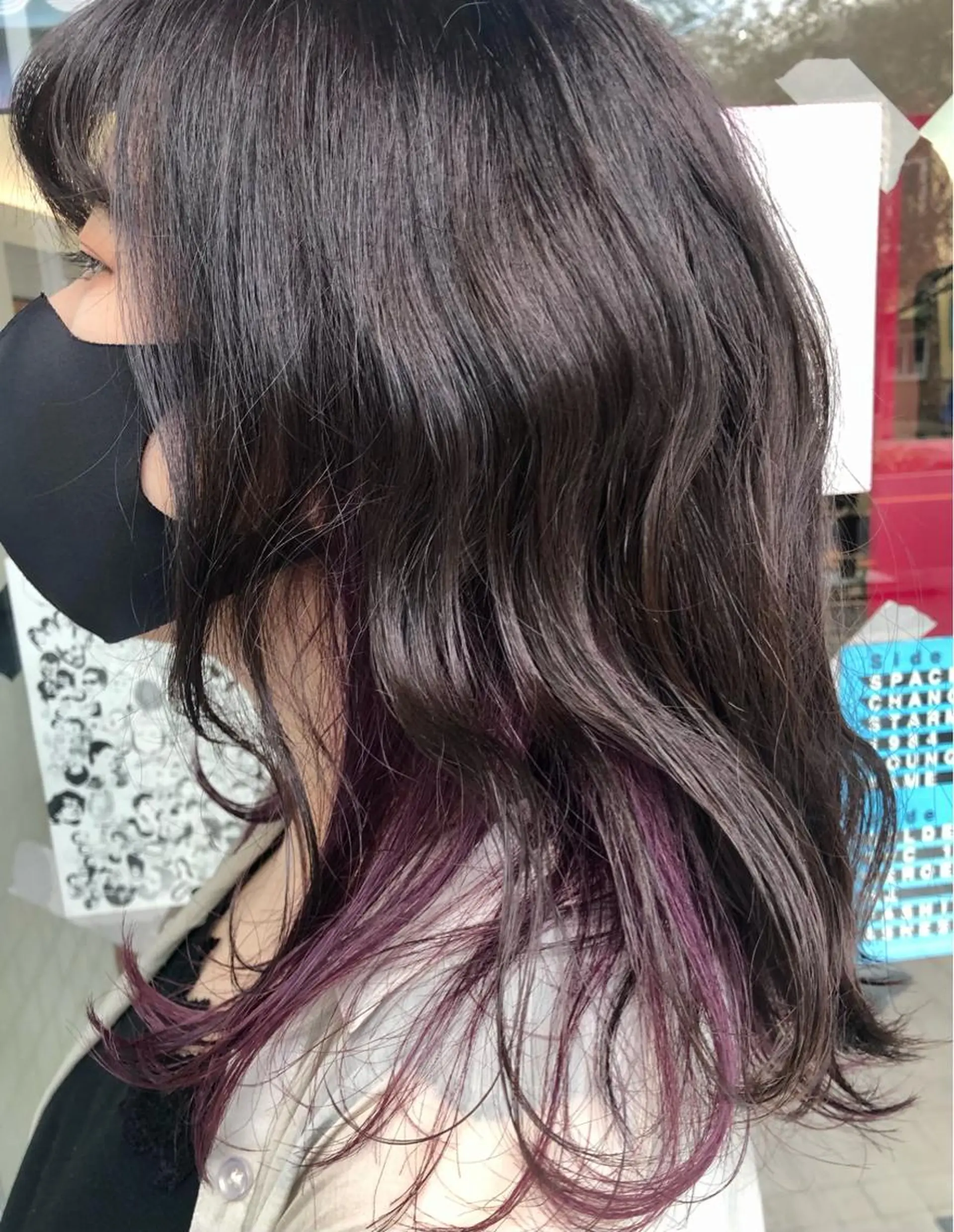 ロング カラー 中島 大聖のヘアスタイル