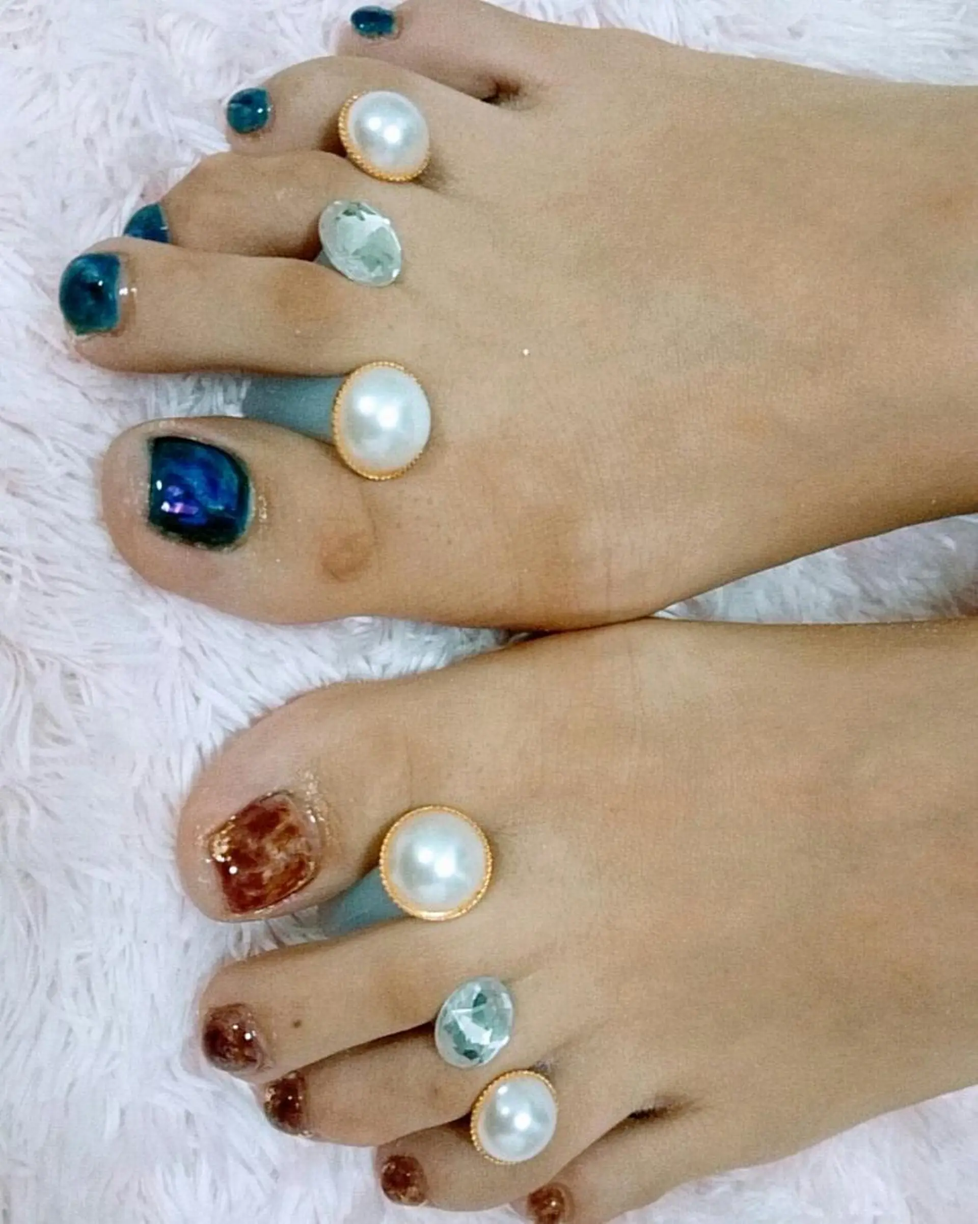 ネイル フットネイル JEWEL nailのネイルデザイン