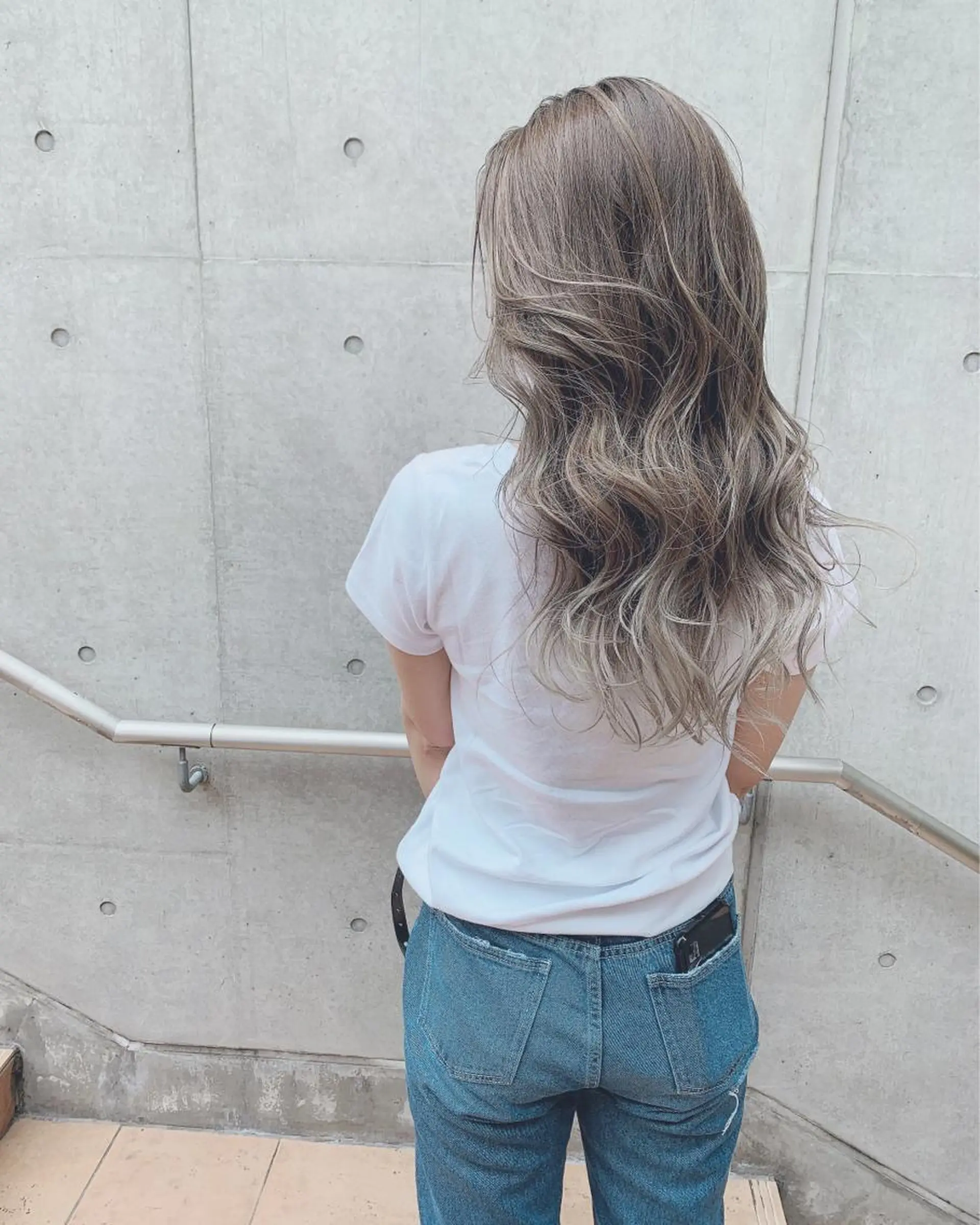 ロング カラー box mico. mutsumiのヘアスタイル