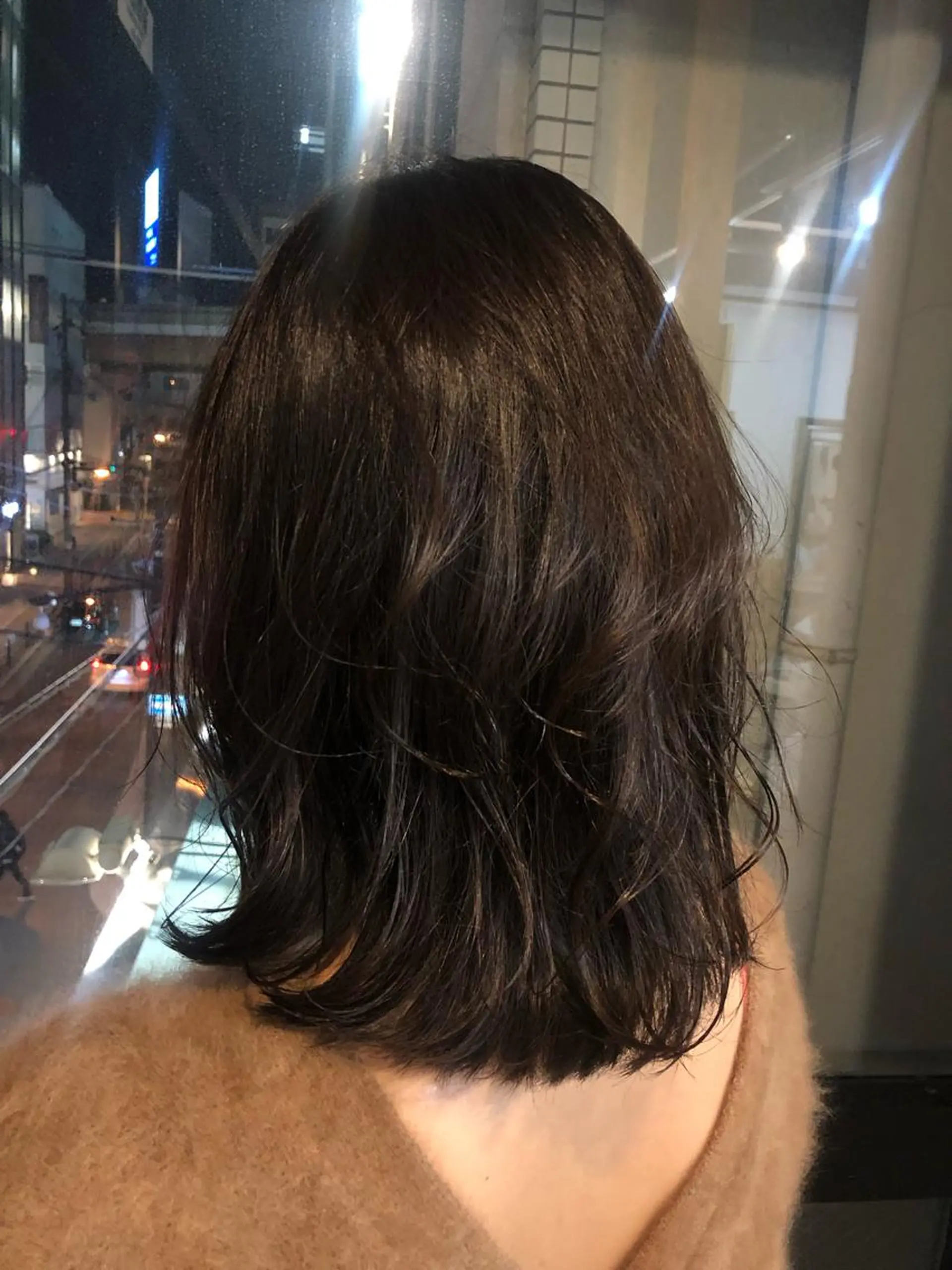 ミディアム カラー 髪質改善＆ブリーチ 伊勢　祐一郎のヘアスタイル