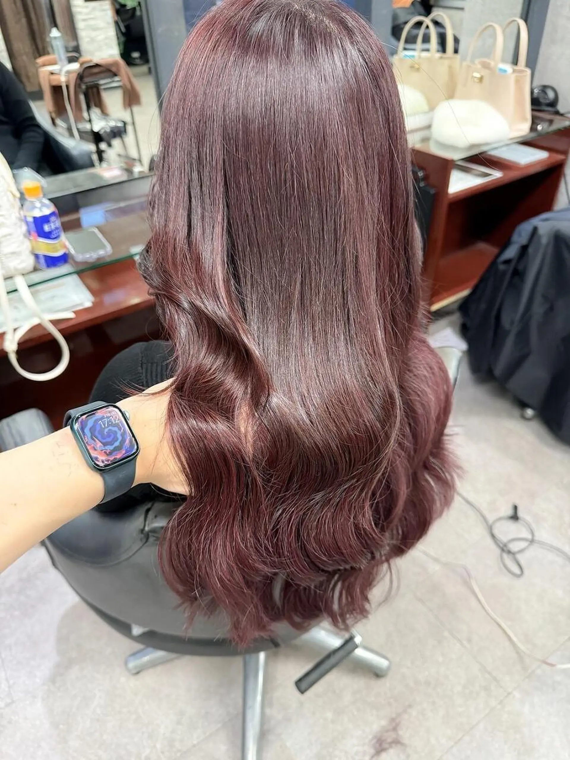 カラー 💎馴染むエクステ× 縮毛矯正TOMO💎のヘアスタイル