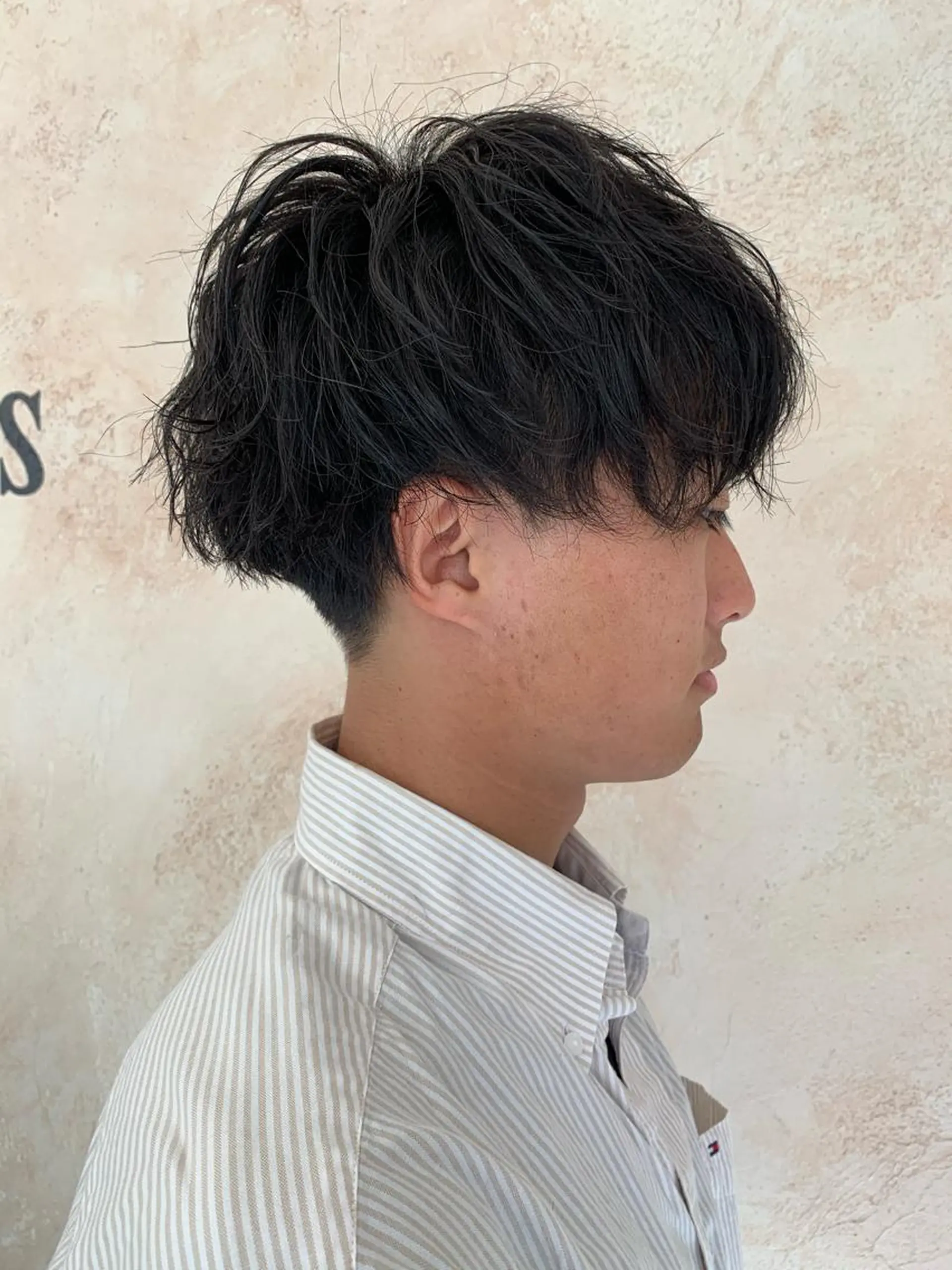 パーマ メンズ カット パーマ 水戸内原🐜 メンズ郡司裕紀のヘアスタイル