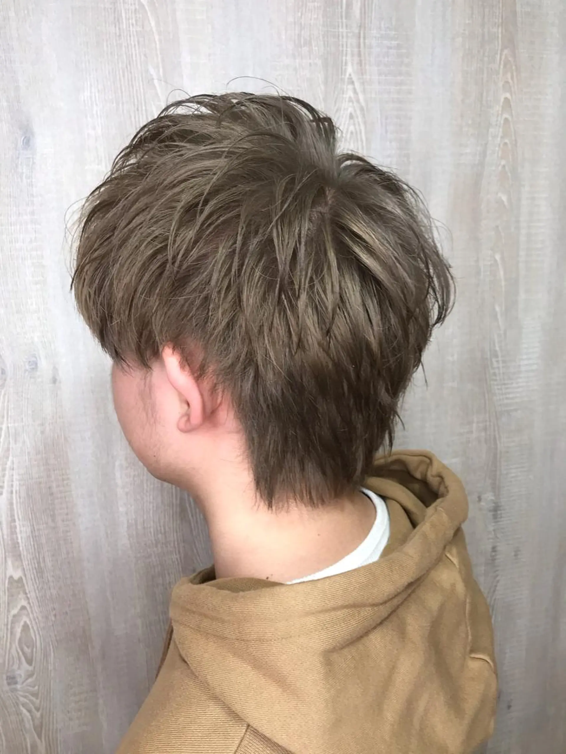 ショート メンズ メンズブリーチ 髪質改善×METEO 店長 貞松直也のヘアスタイル