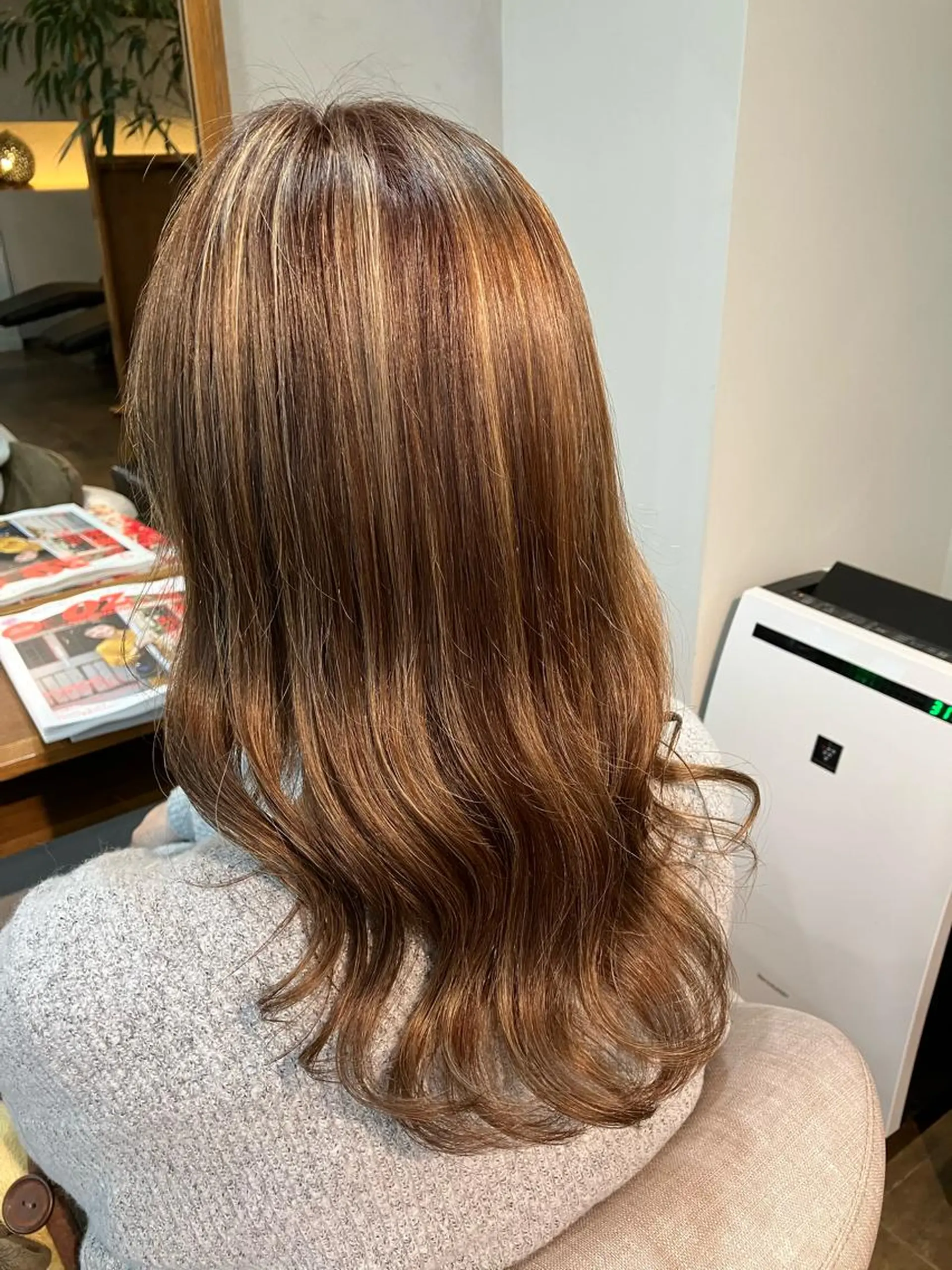 カラー ハイライトカラー Hair&Make Nahoのマツエク・マツパデザイン