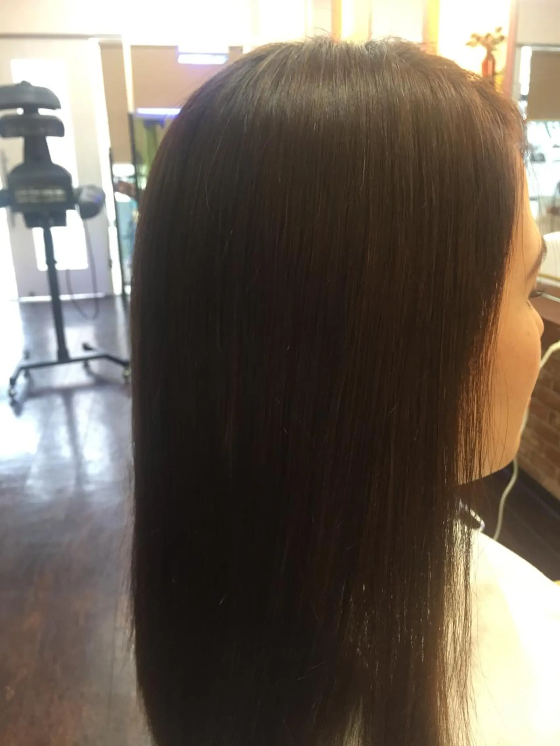 ロング パーマ 桧山 真のヘアスタイル