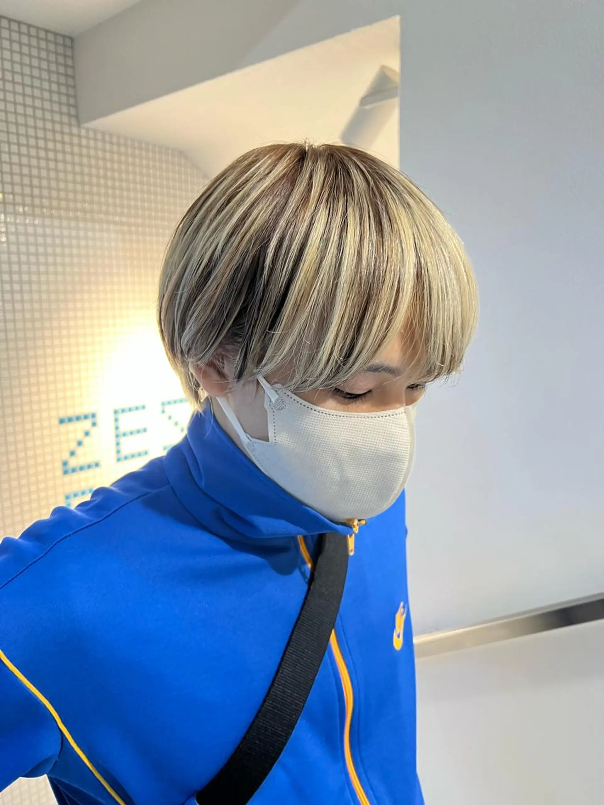 ショート カラー メンズ 【韓国ヘア・ネイル】 HINATA🍒のネイルデザイン