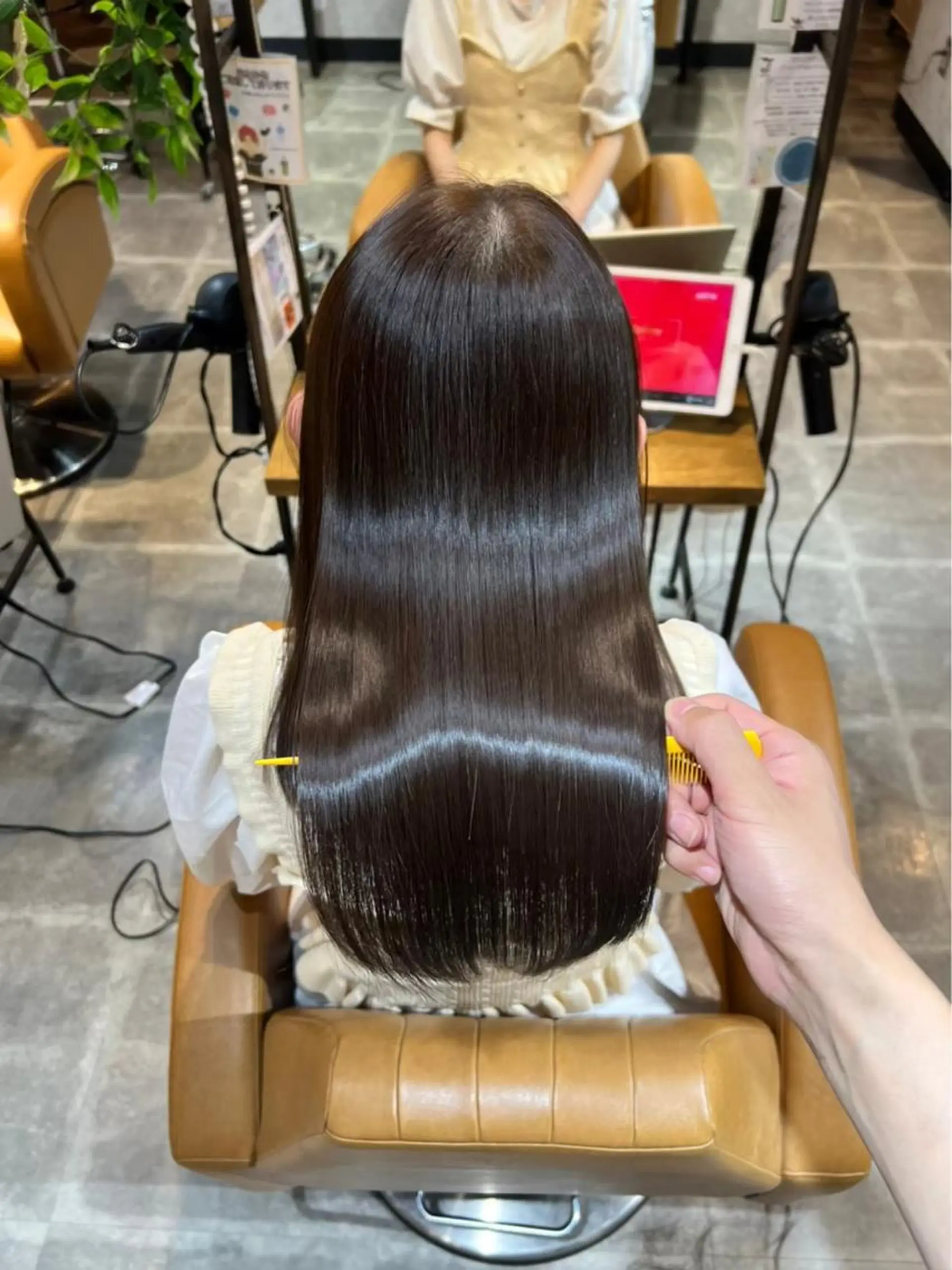 縮毛矯正 トリートメント ボブ/レイヤー/髪質 改善/縮毛矯正/銀座のヘアスタイル