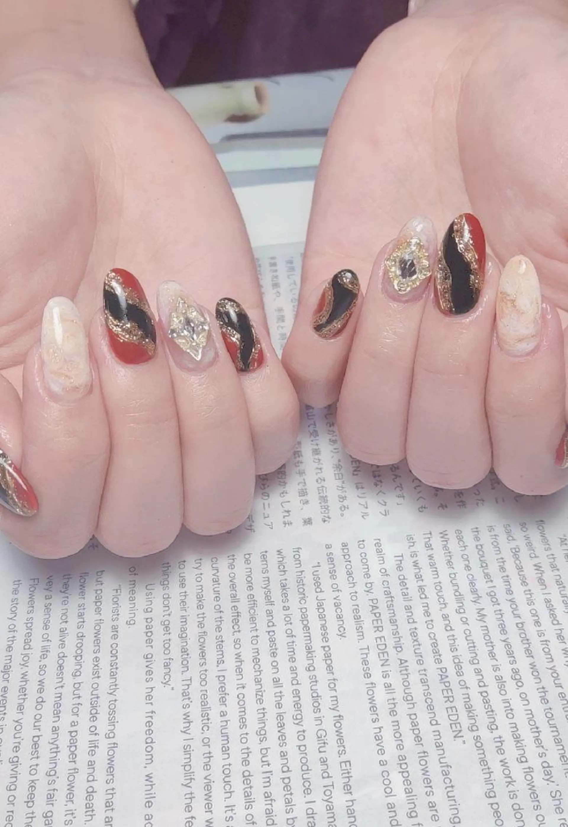 ネイル 横浜市中区曙町 E·U·Bネイルのネイルデザイン