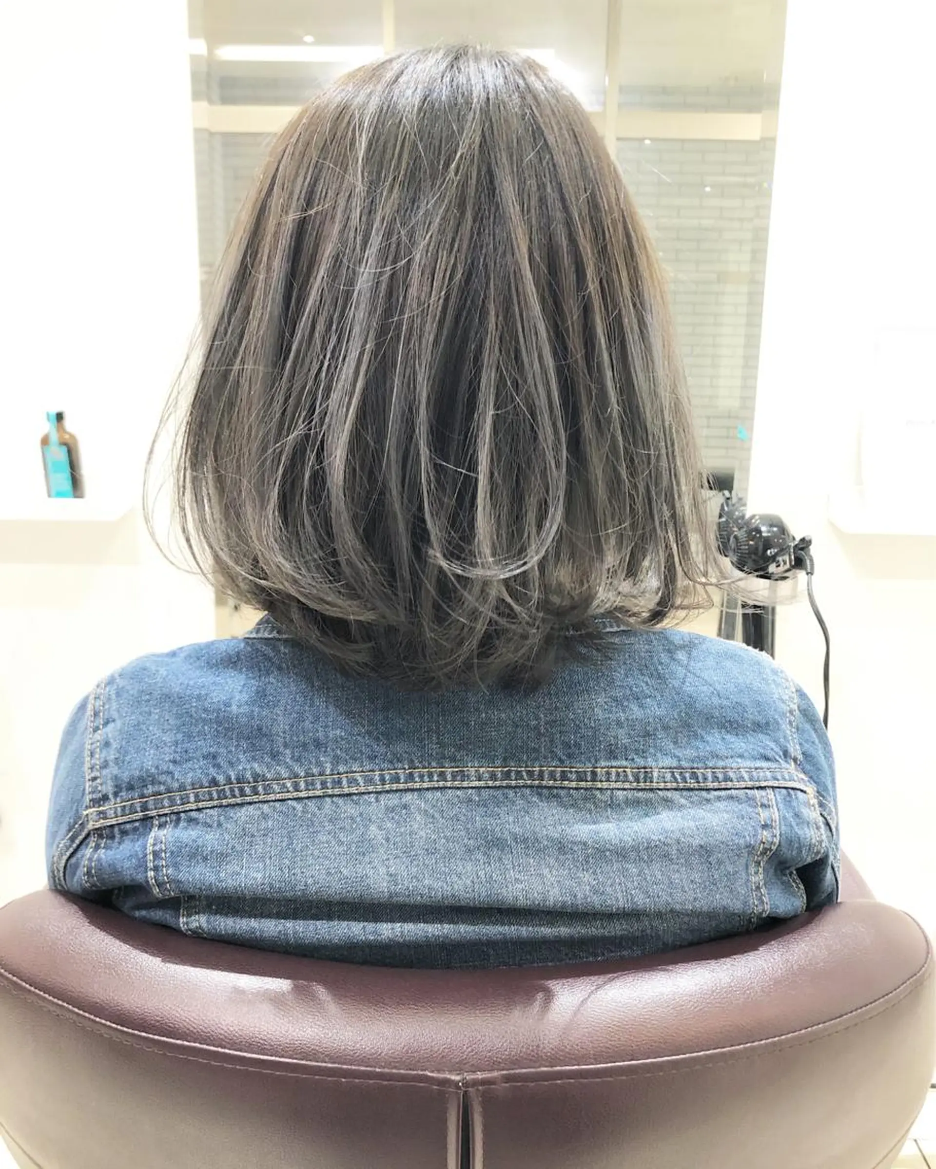 ショート カラー ハイライトカラー ボブ ハイライト 中村 よしひでのヘアスタイル