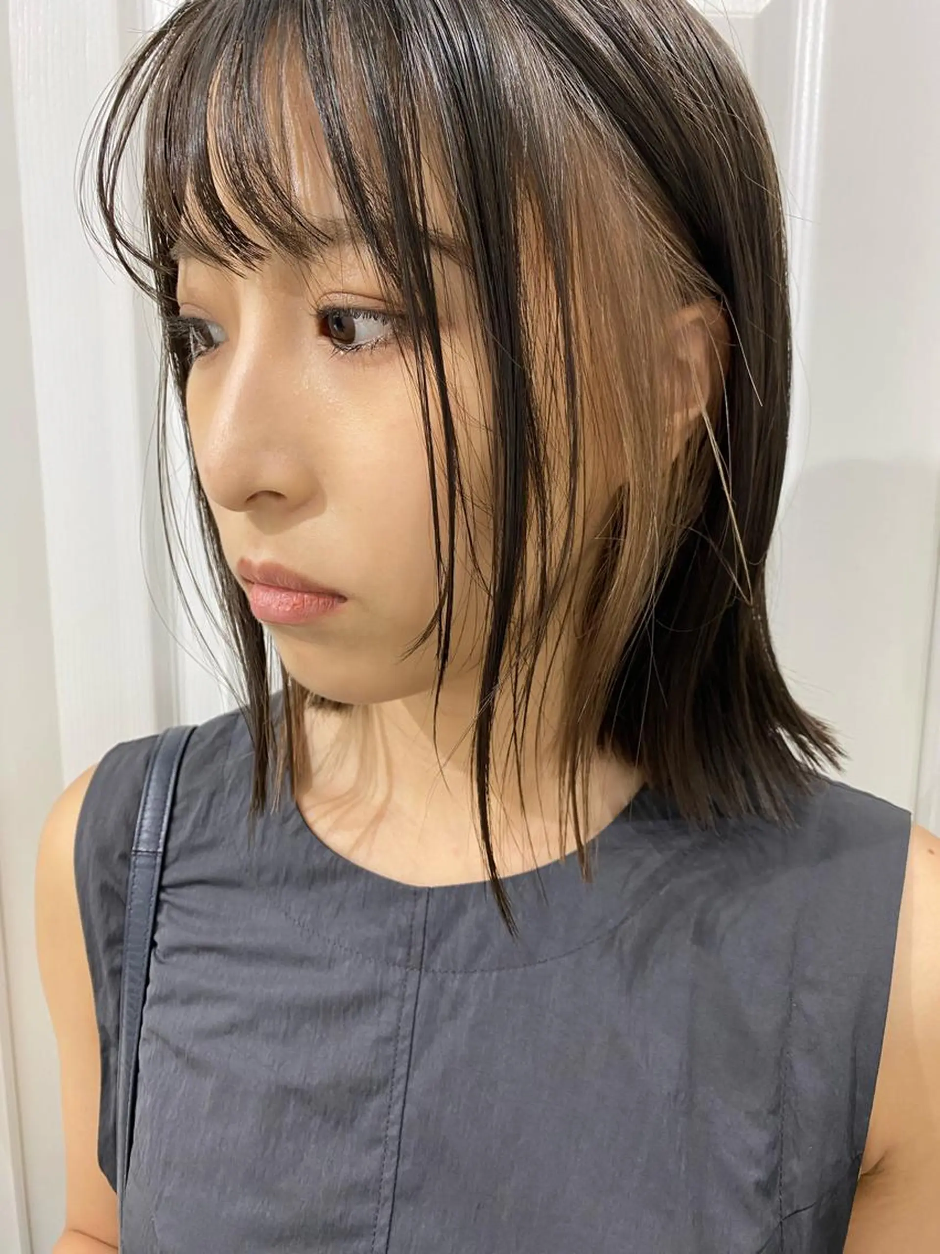 ミディアム カラー ヘアアレンジ kai .のヘアスタイル