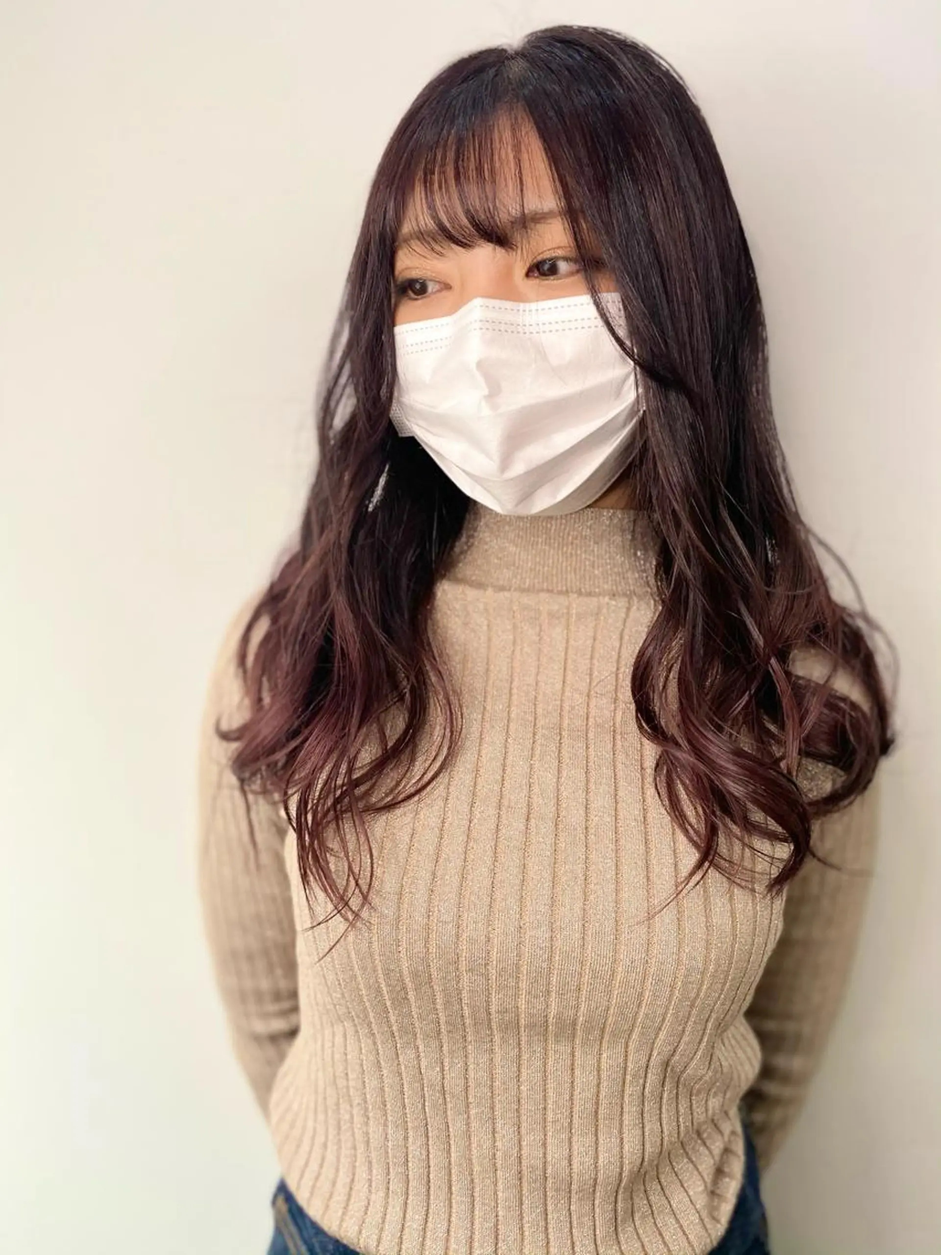 ロング カラー グラデーションカラー opus 店長大和 レイヤー/赤み消しのヘアスタイル