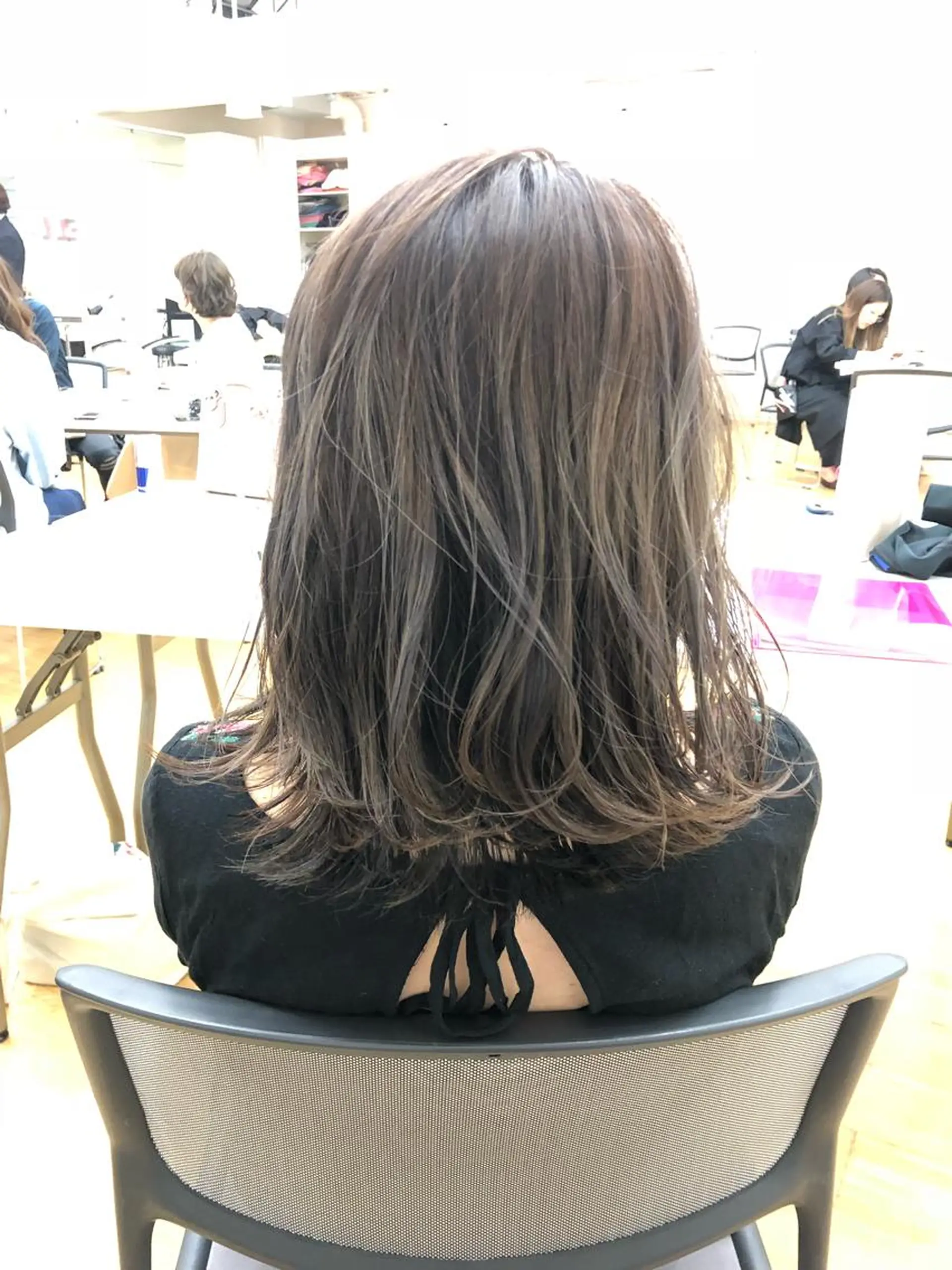 カラー ダブルカラー カット ヘアカラー ○HITOMI ○のヘアスタイル