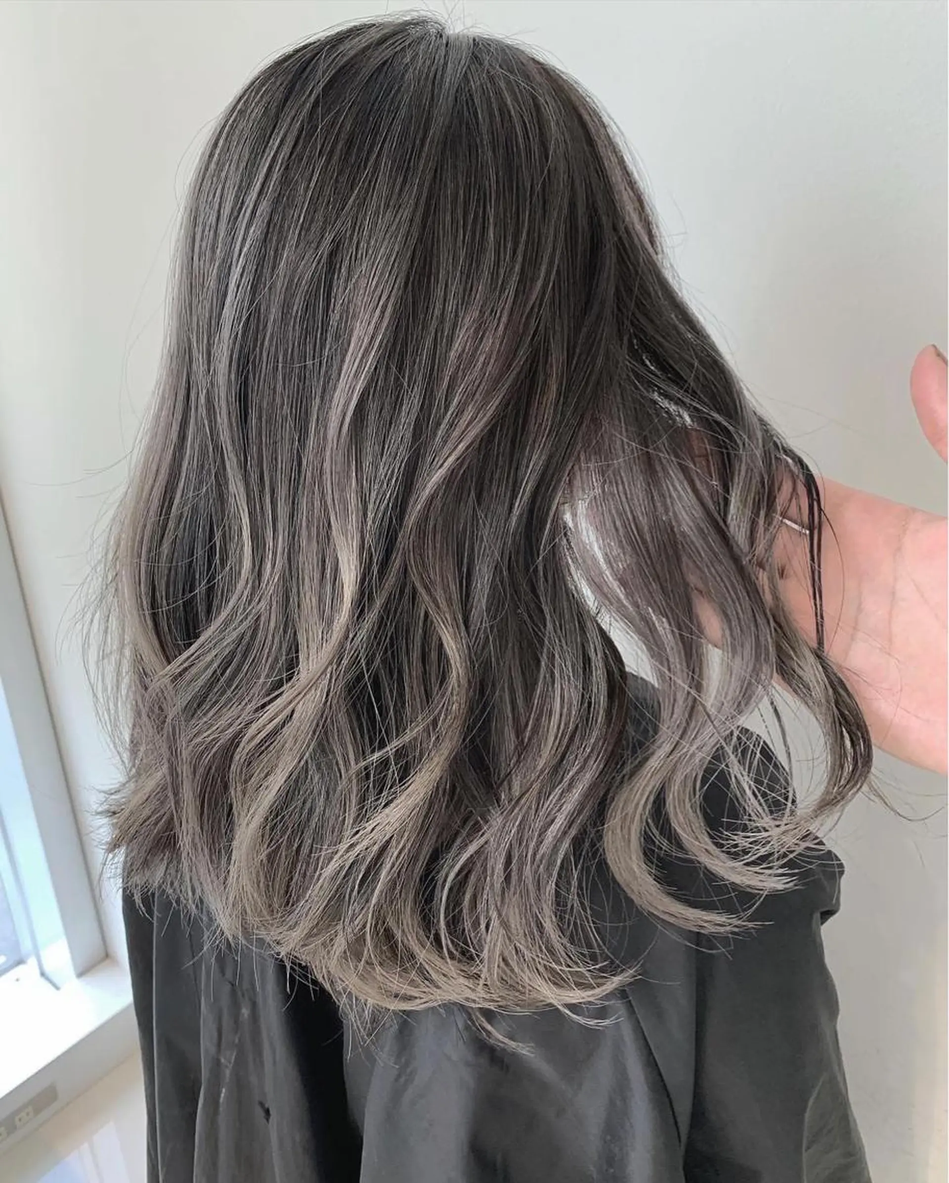 セミロング 阿部 圭悟のヘアスタイル