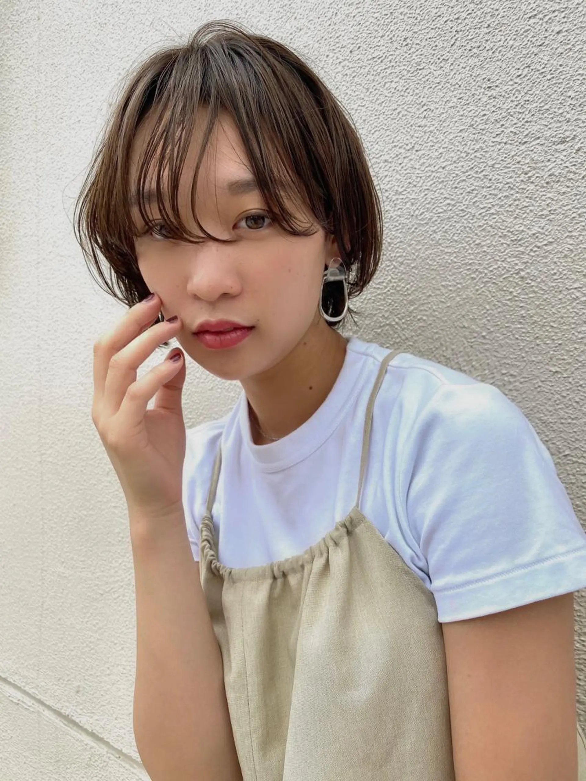 ショート カラー ハンサムショート ベージュカラー 透明感カラー ボブ レイヤーカット 蔵前 デザインカット KOBAYASHIのその他イメージ