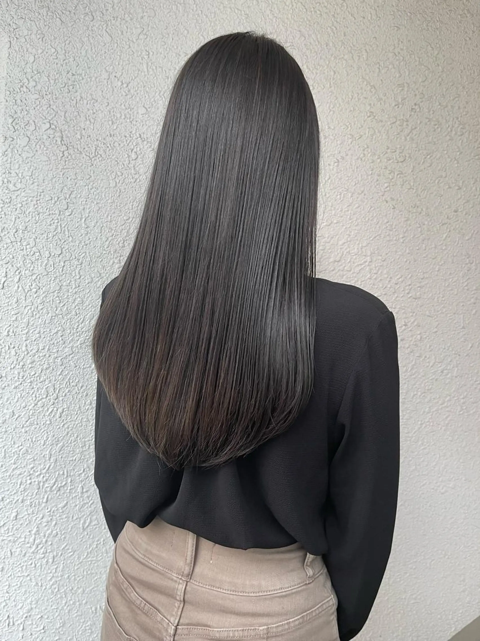 ロング カラー カット ヘアカラー ✨コテ巻き風パーマ ✨川合佑哉のヘアスタイル