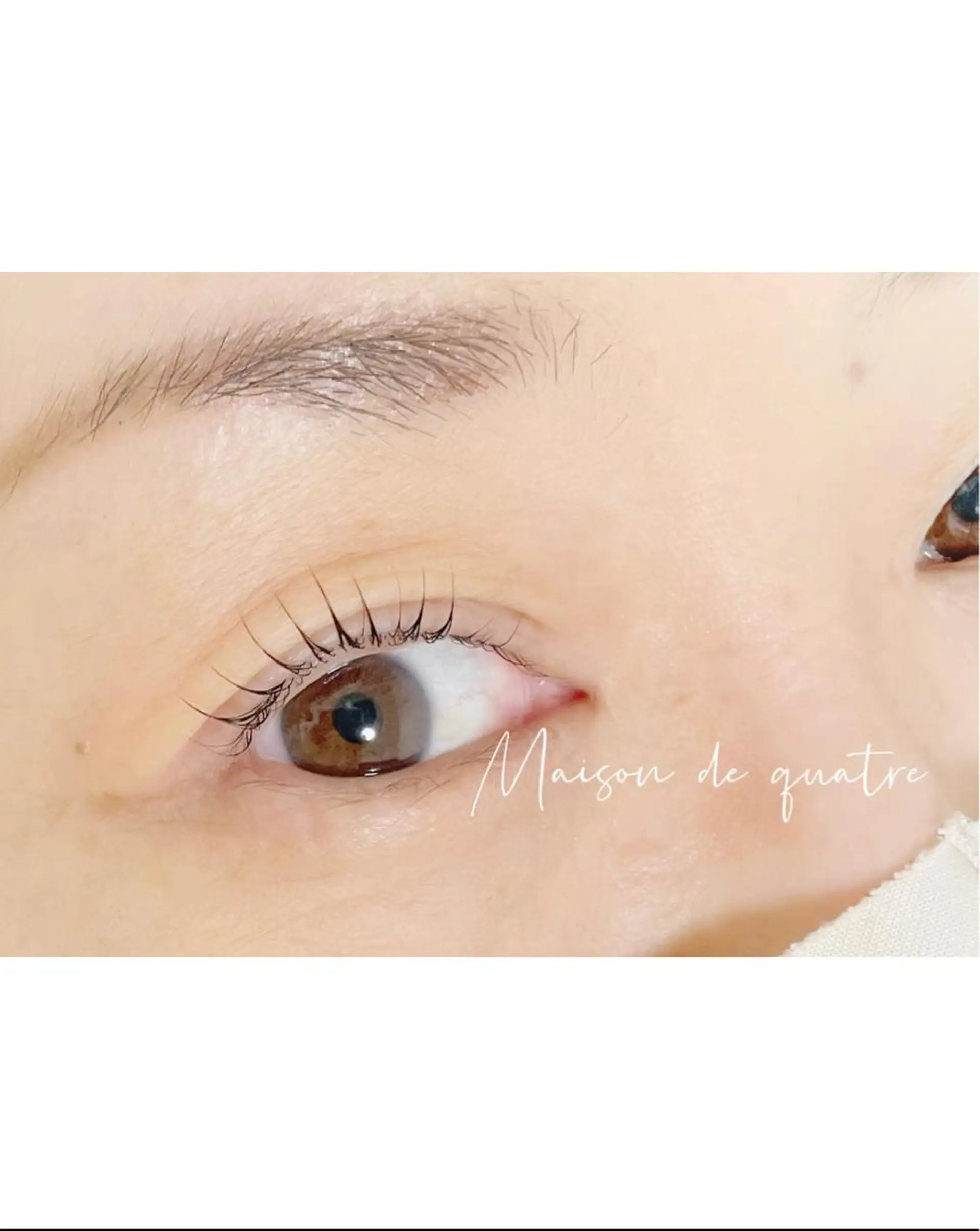 マツエク・マツパ パリジェンヌラッシュリフト まつげパーマ Maison de quatreのマツエク・マツパデザイン
