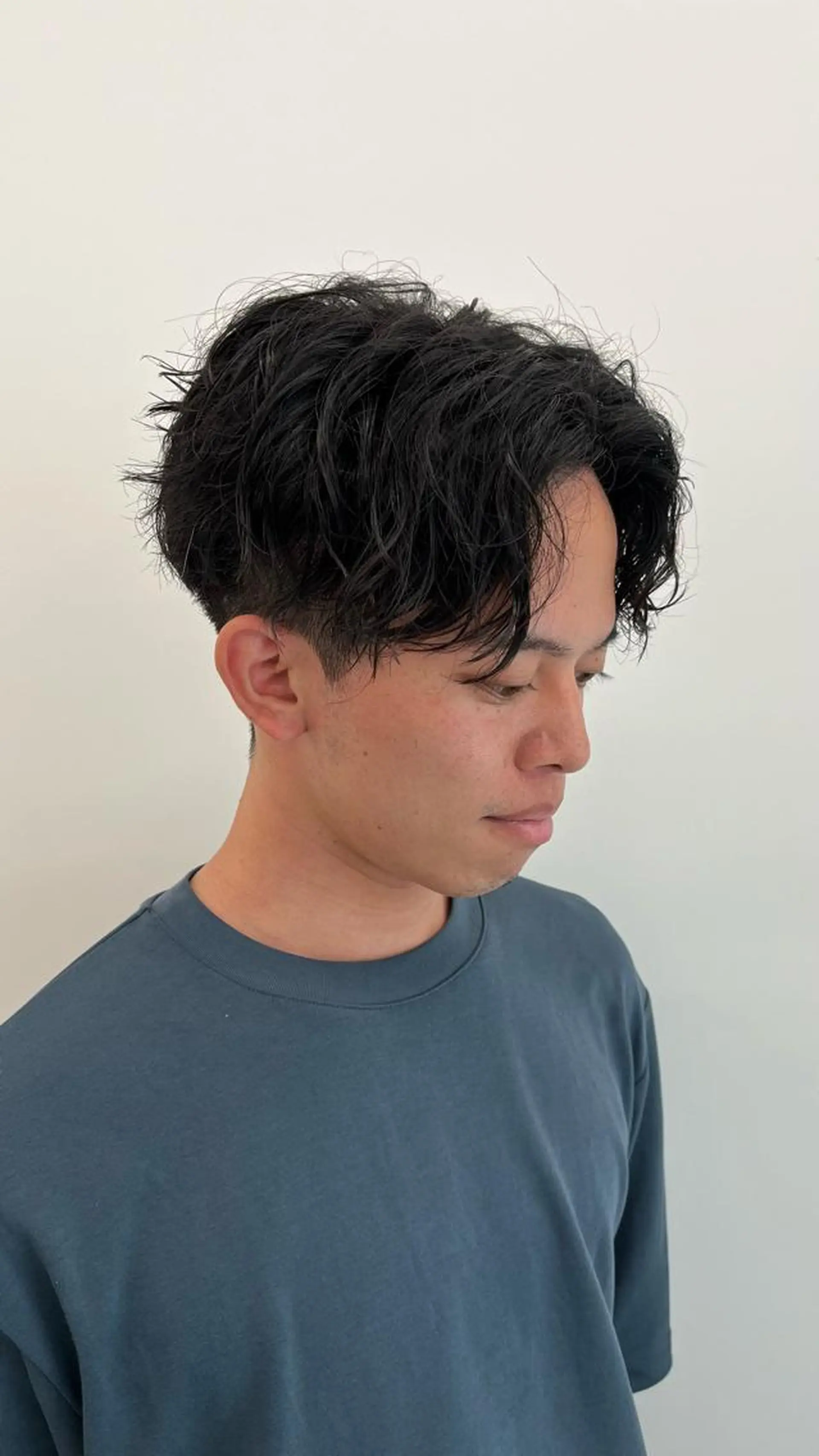 ショート パーマ メンズ 🏆メンズヘア特化 🥇代表りんぺーのヘアスタイル