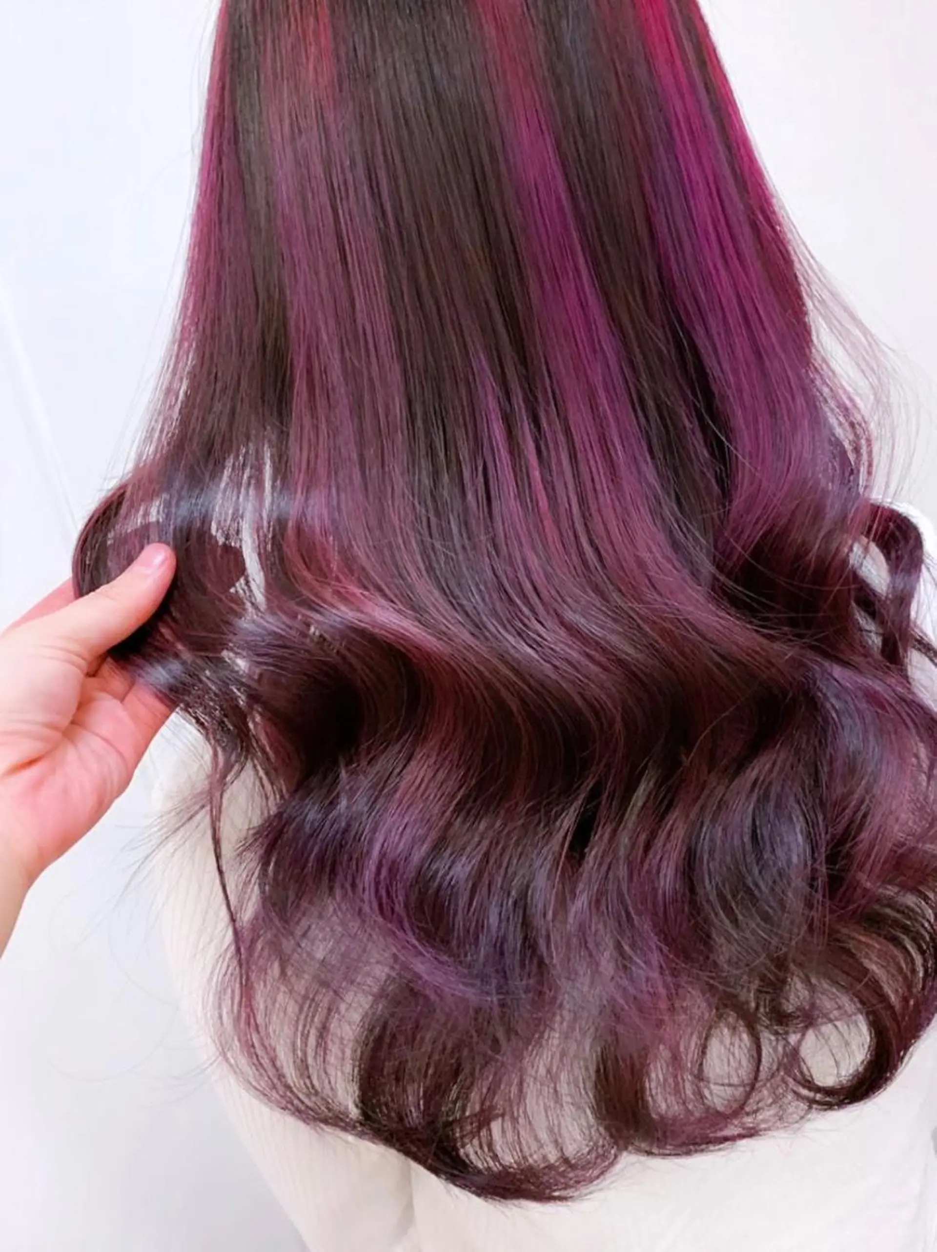 セミロング カラー ヘアアレンジ 柔らか垢抜けｶﾗｰと ｶｯﾄ🫧ASUKAのヘアスタイル