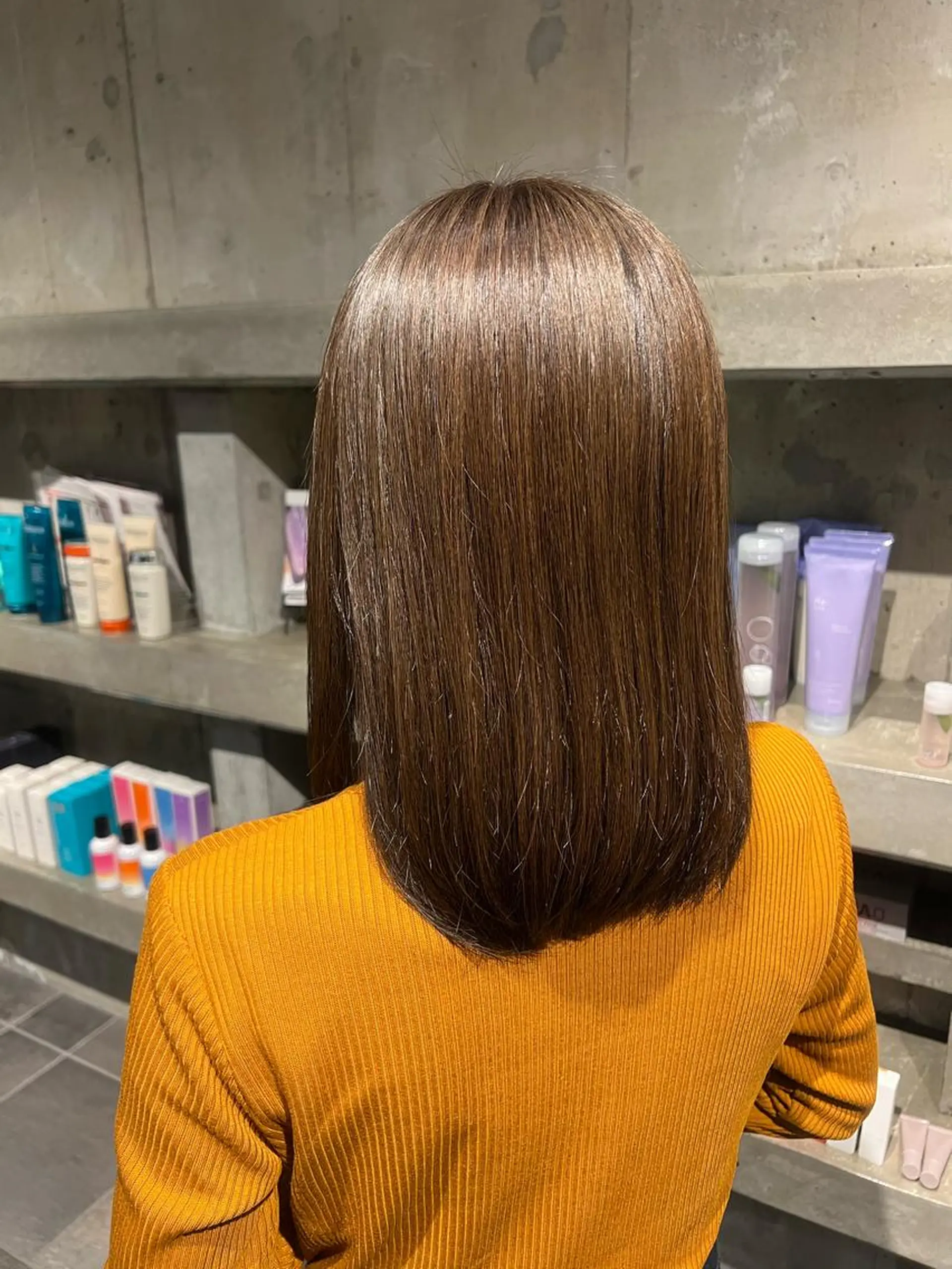 momo /鍛冶屋町のヘアスタイル