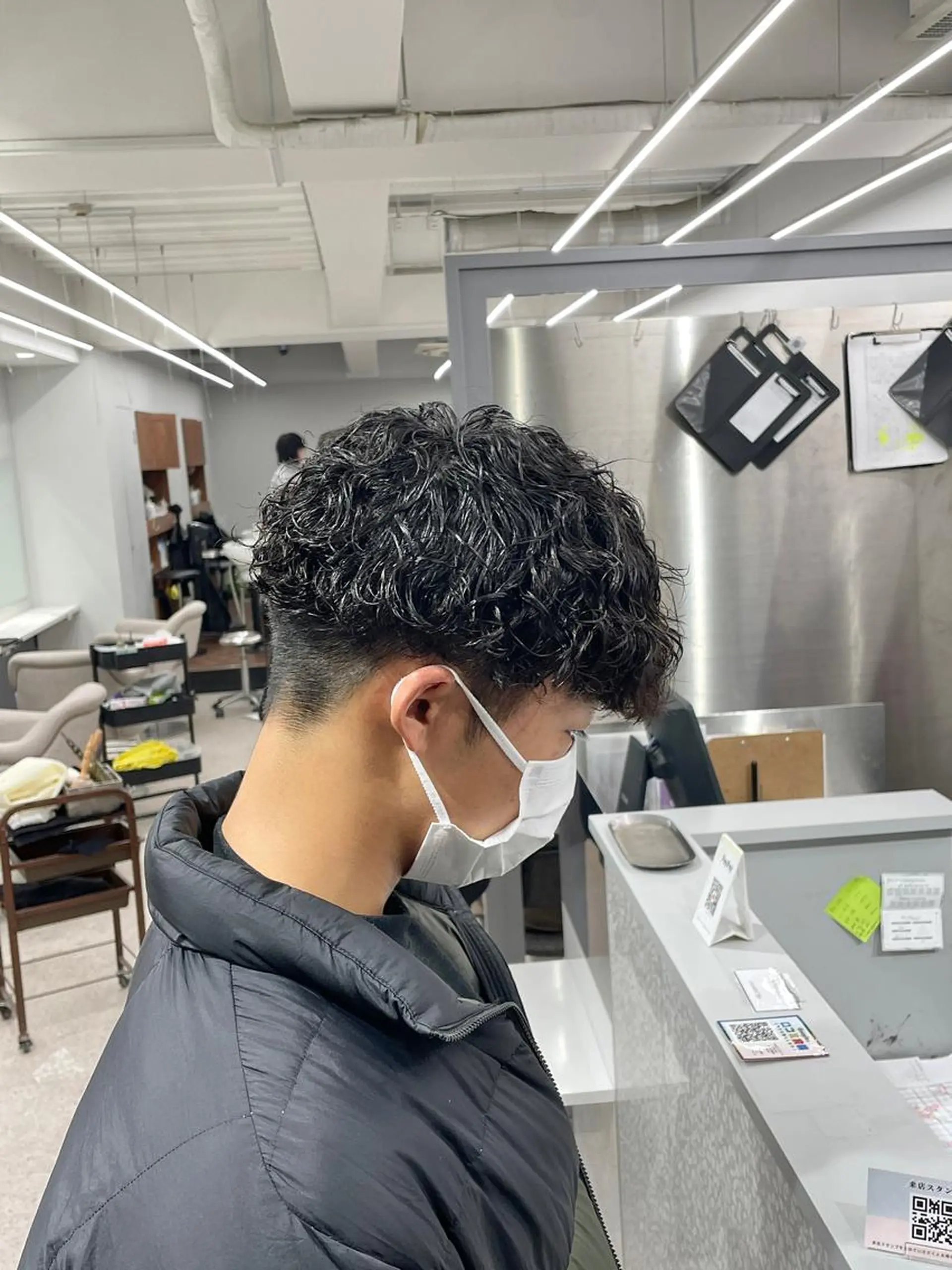 パーマ メンズ メンズスタイリスト✨ 助川龍哉のヘアスタイル